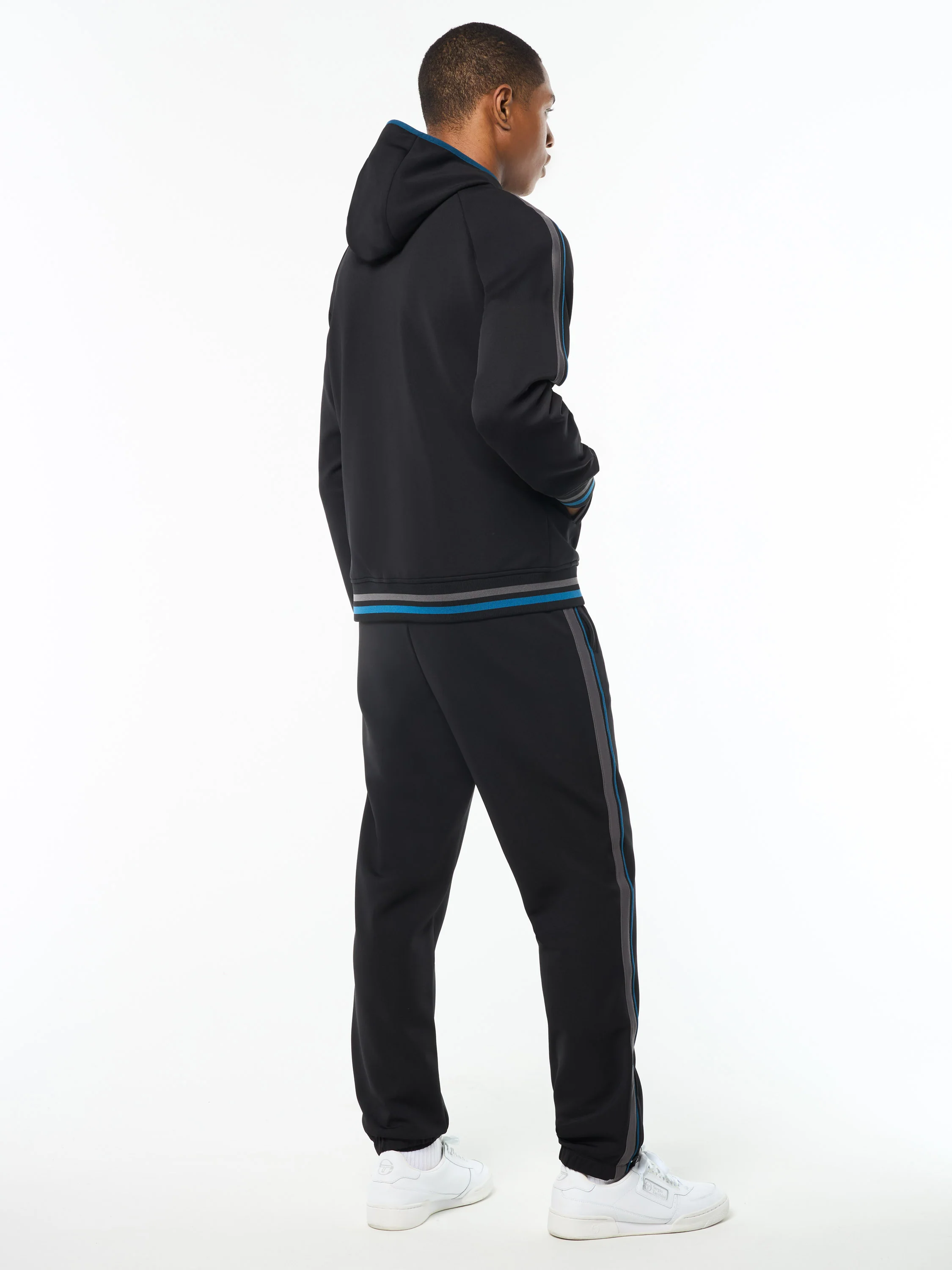 Pietro Track Jacket- Black Beauty - Image 5