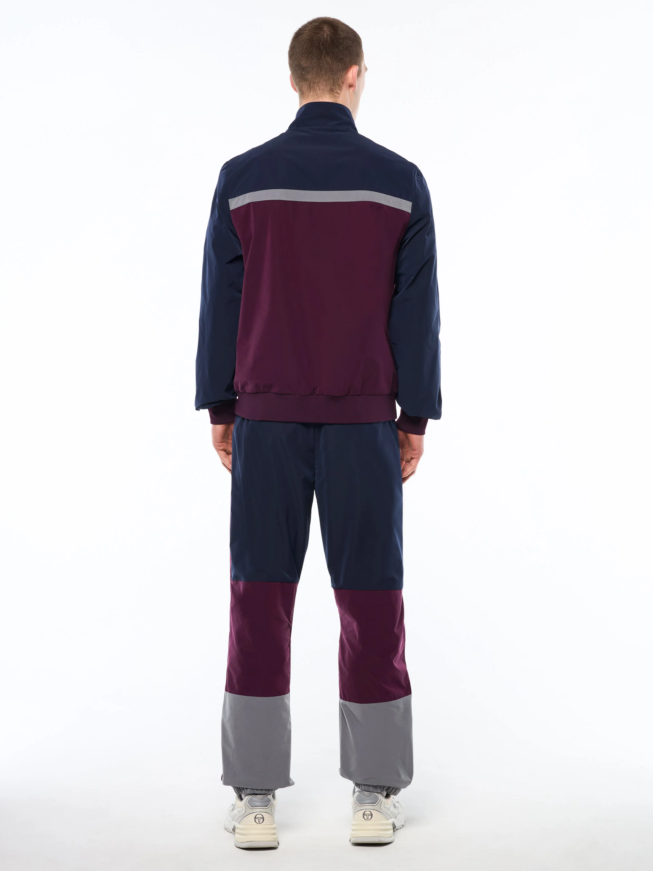 Portico Track Jacket- Maritime Blue - Image 4