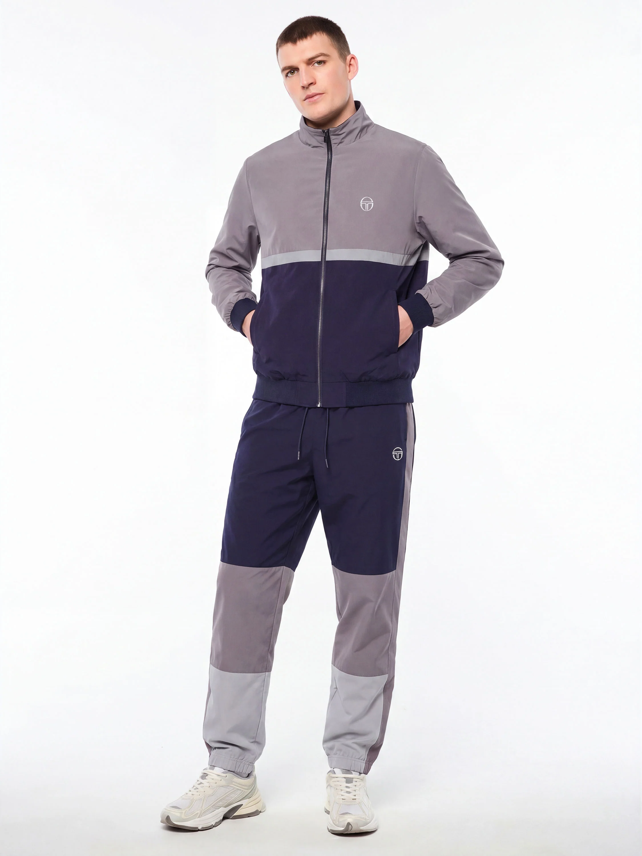 Portico Track Pant- Slate Gray - Image 3