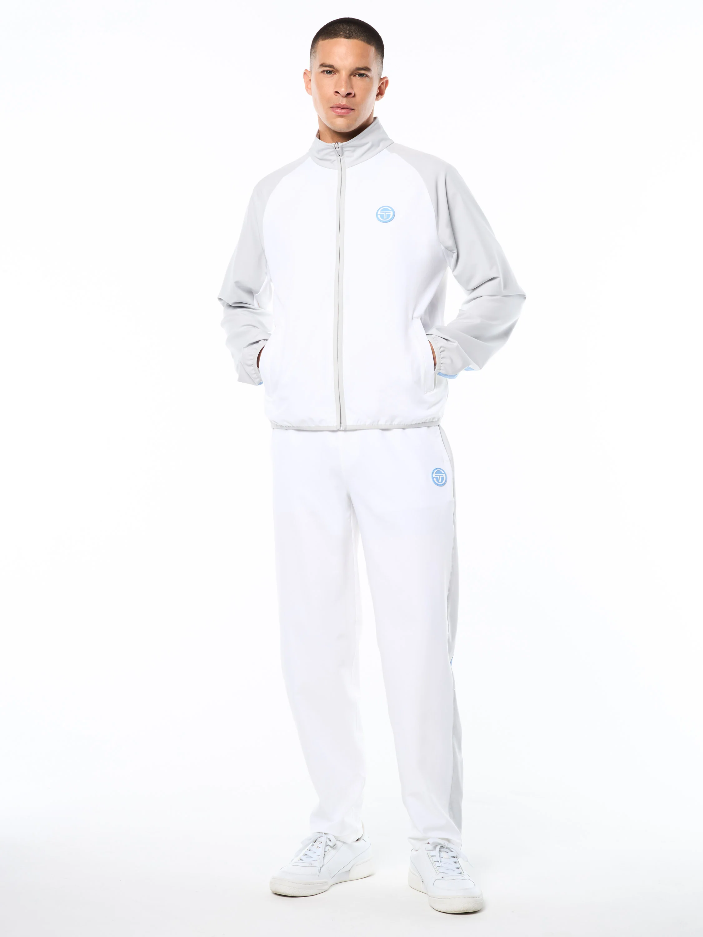 Racchetto Track Jacket-Brilliant White - Image 3