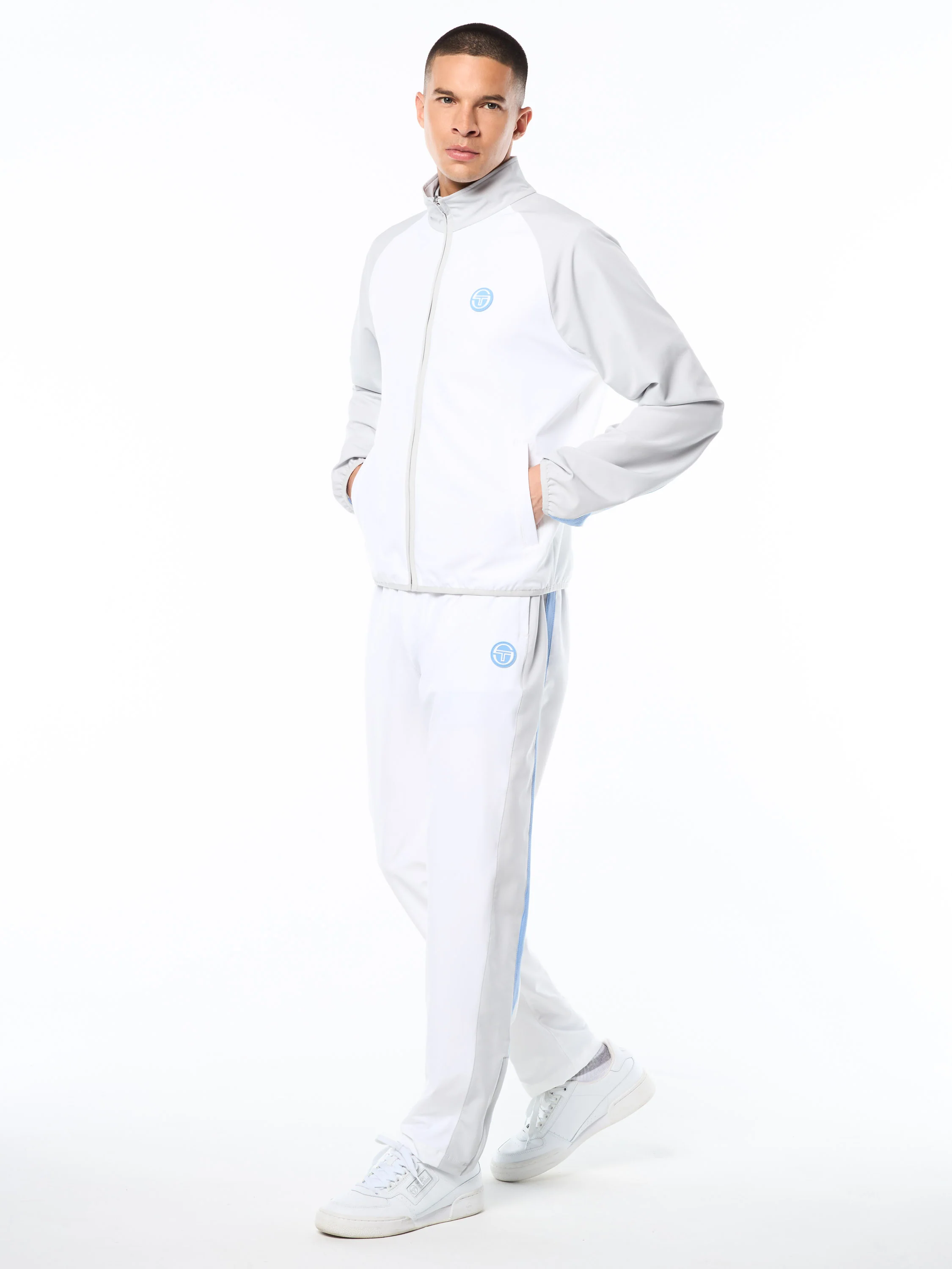 Racchetto Track Jacket-Brilliant White - Image 4