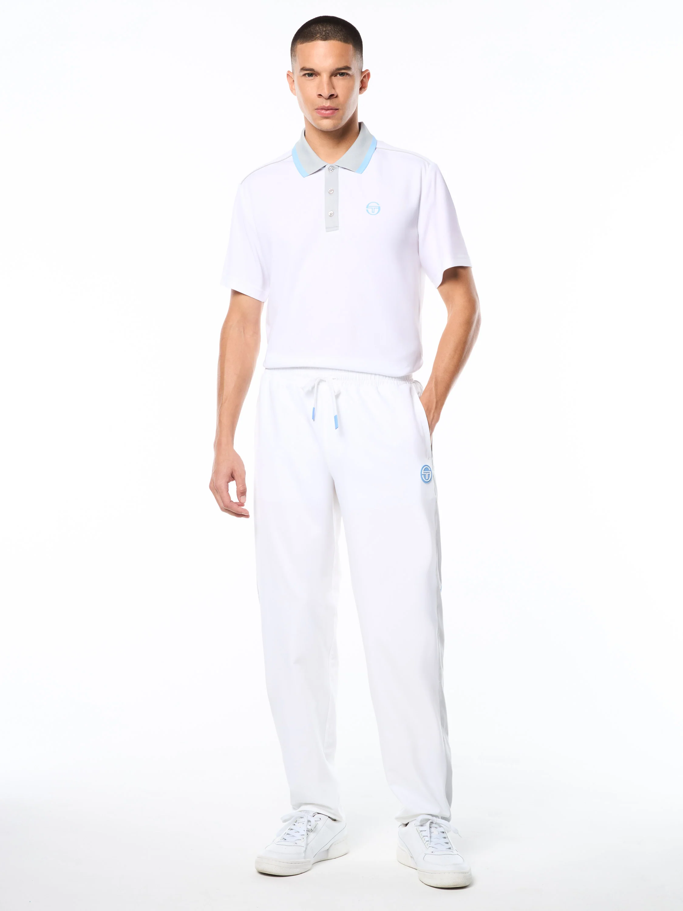 Racchetto Track Pant-Brilliant White - Image 3