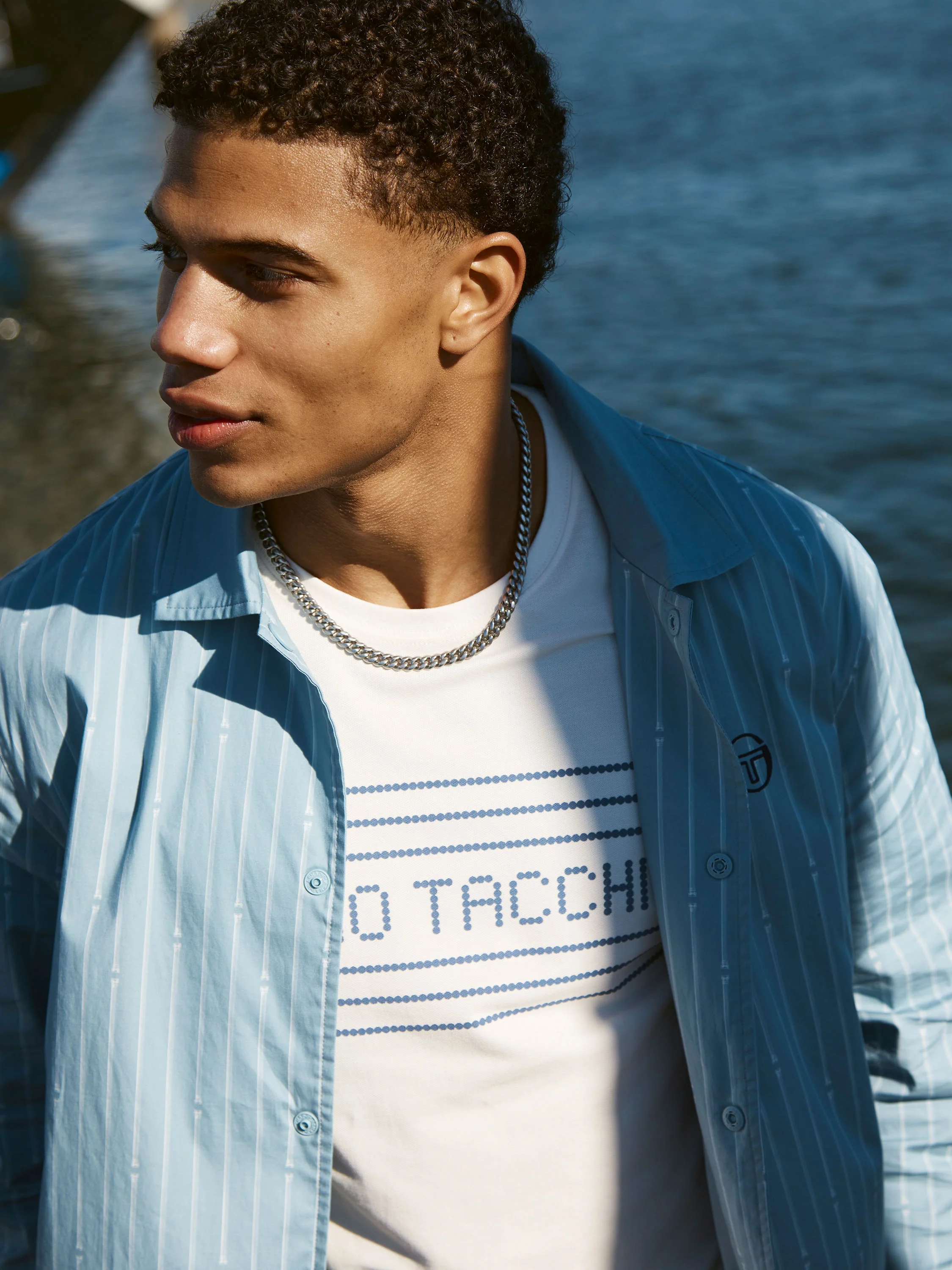 Colonna Jacket- Faded Denim - Image 5