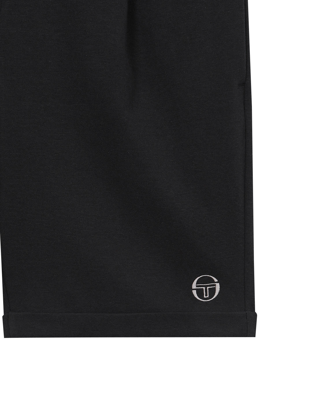 Resort Waffle Pintuck Shorts- Black/Black - Image 4