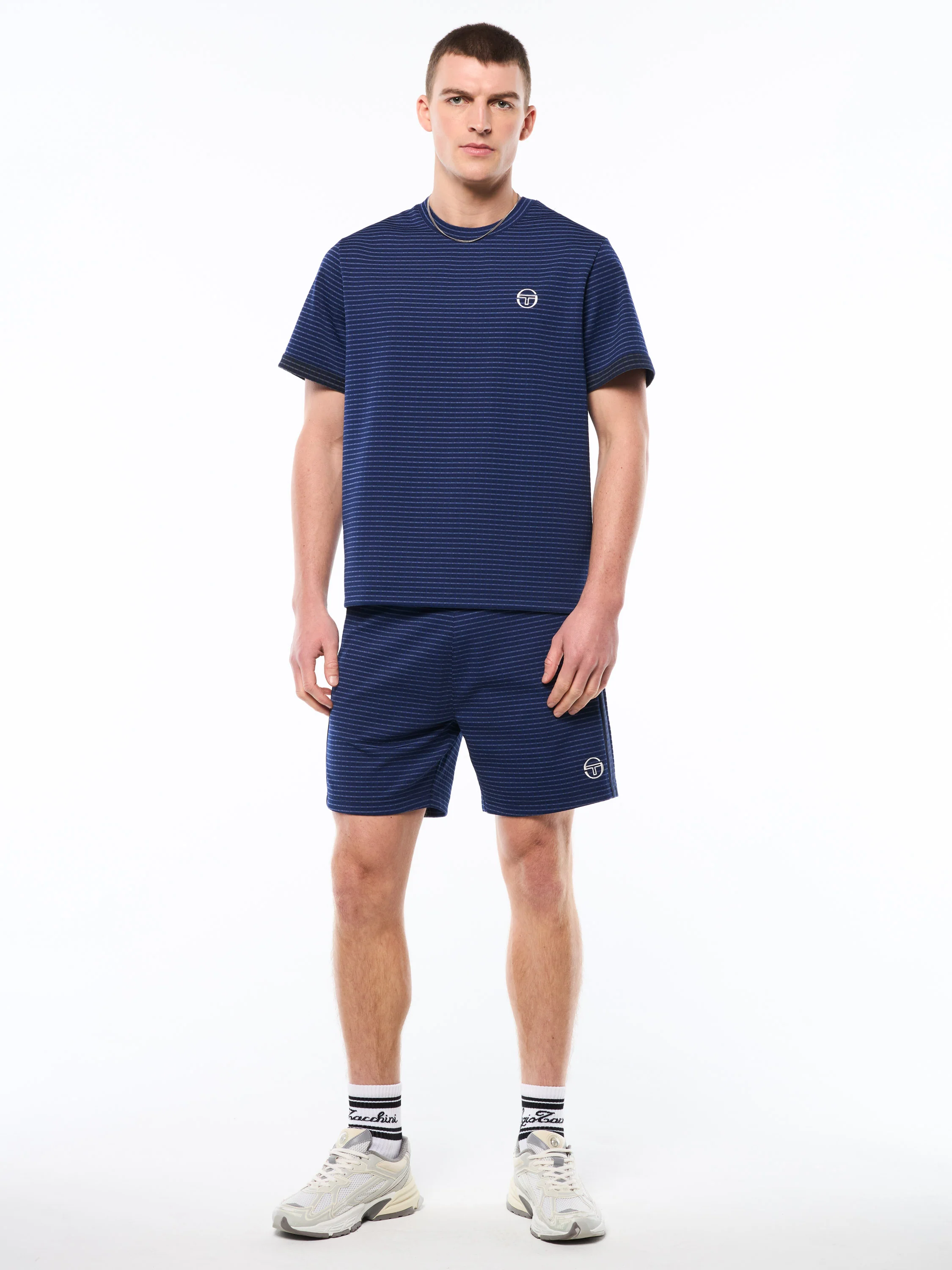 Rete T-Shirt-Maritime Blue - Image 3