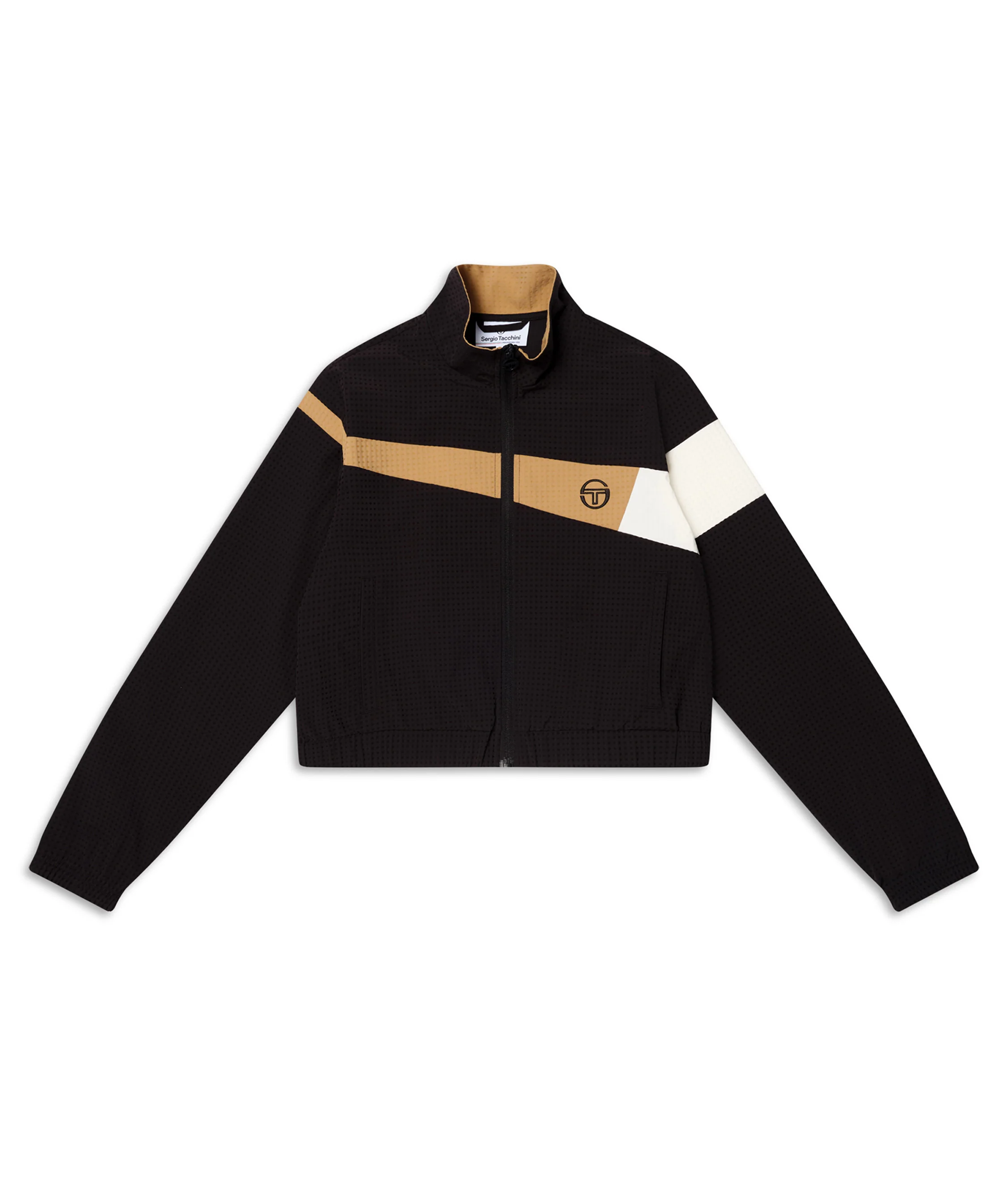 Roma Track Jacket-Black Beauty - Image 2