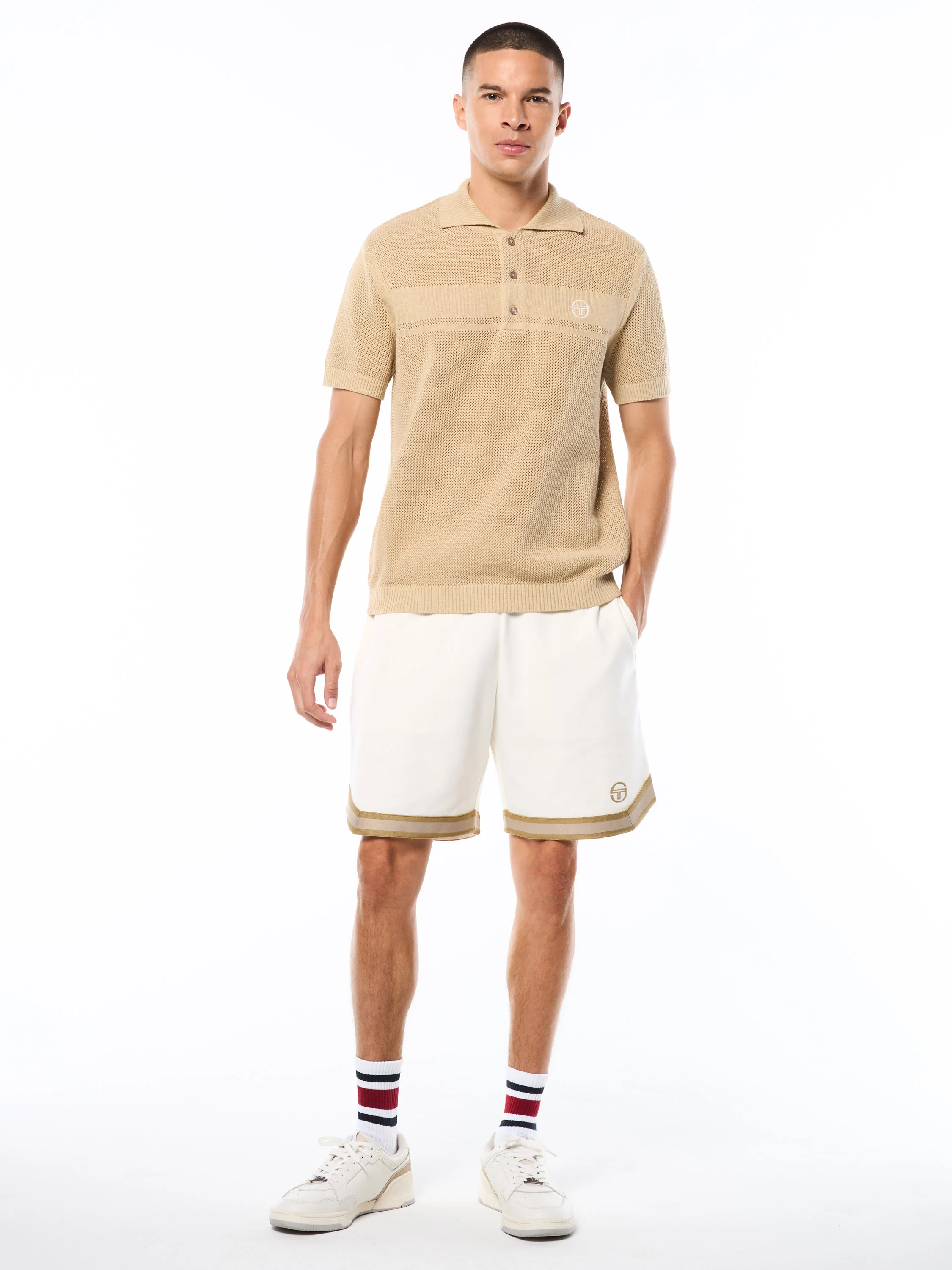 Sabino Knit Polo-Mojave Desert - Image 3
