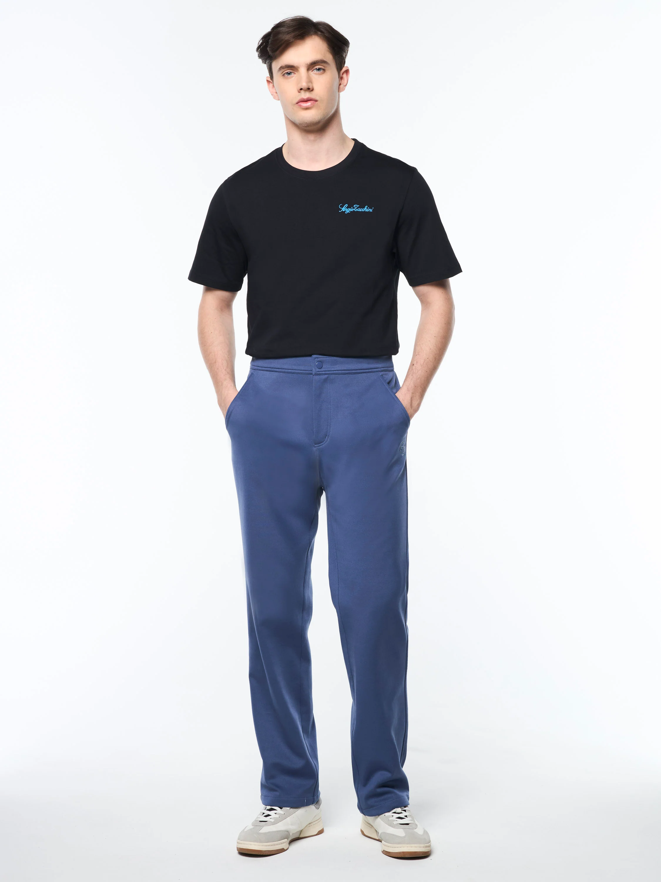 Sandro Track Pant- Blue Indigo - Image 3