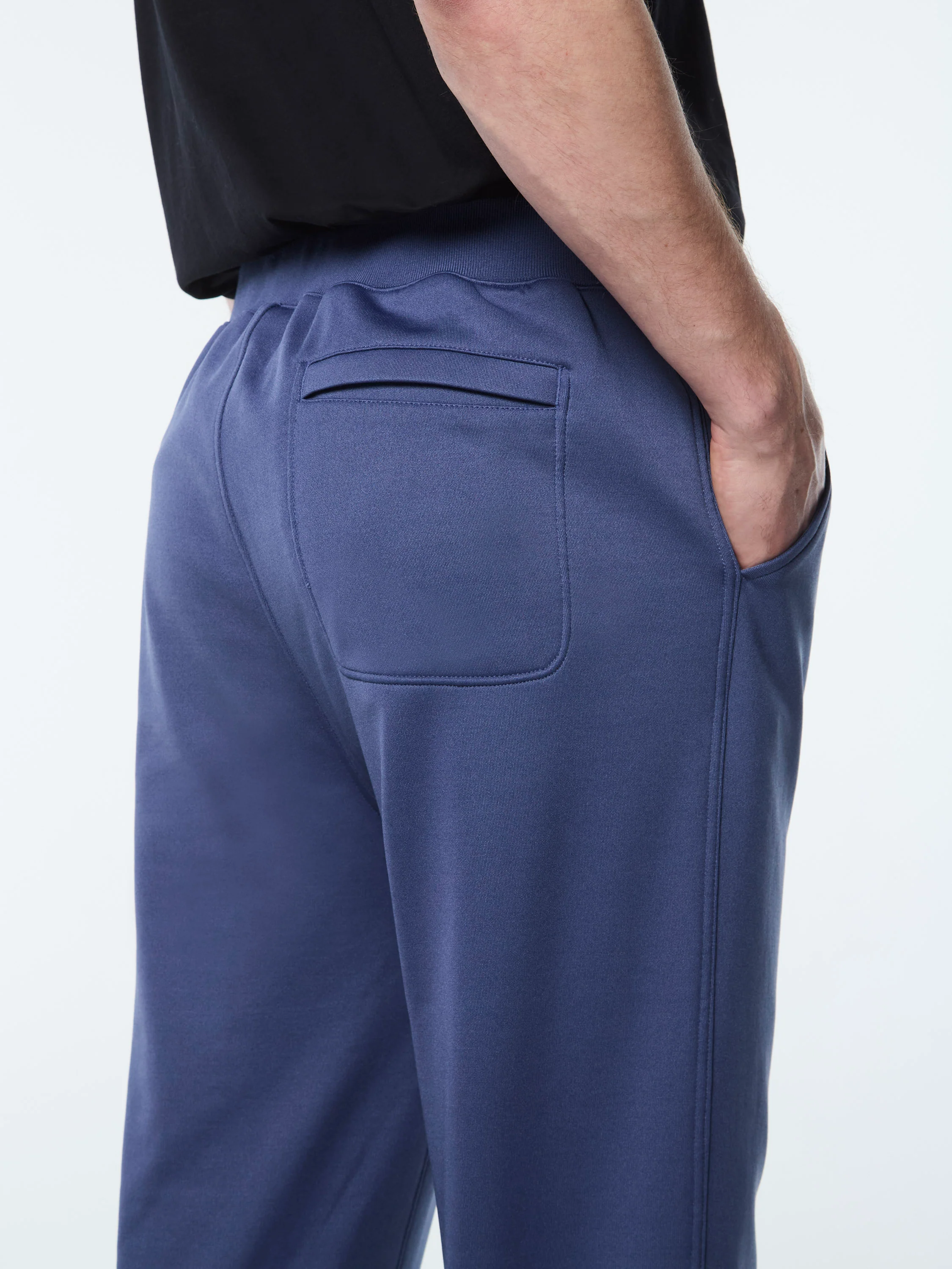 Sandro Track Pant- Blue Indigo - Image 6
