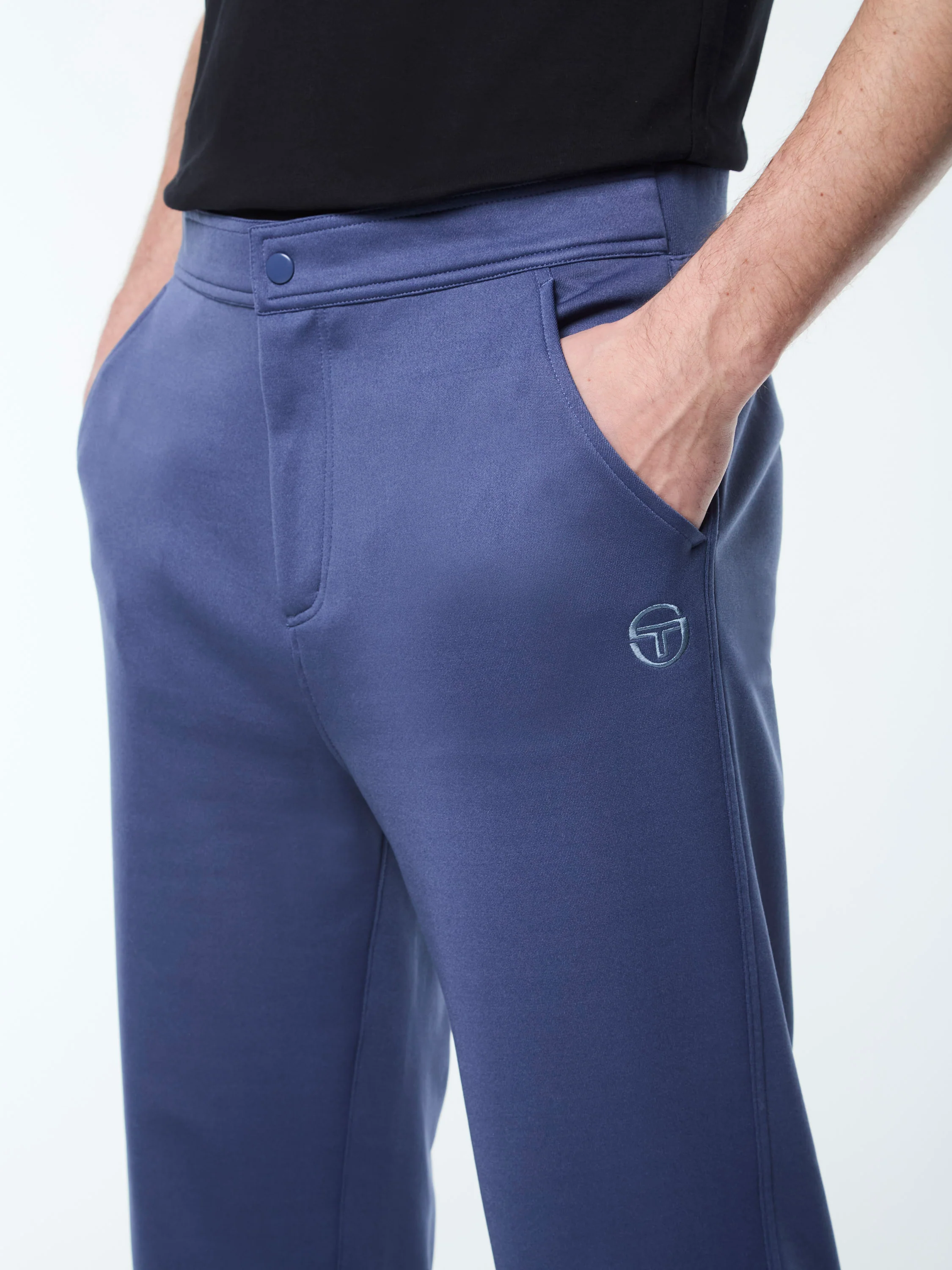 Sandro Track Pant- Blue Indigo - Image 7