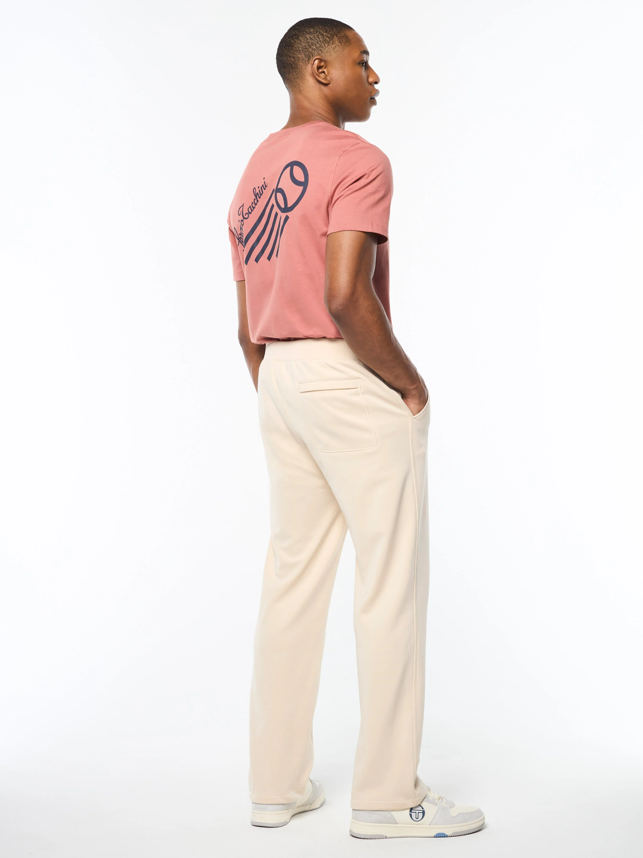 Sandro Track Pant- Fog - Image 5