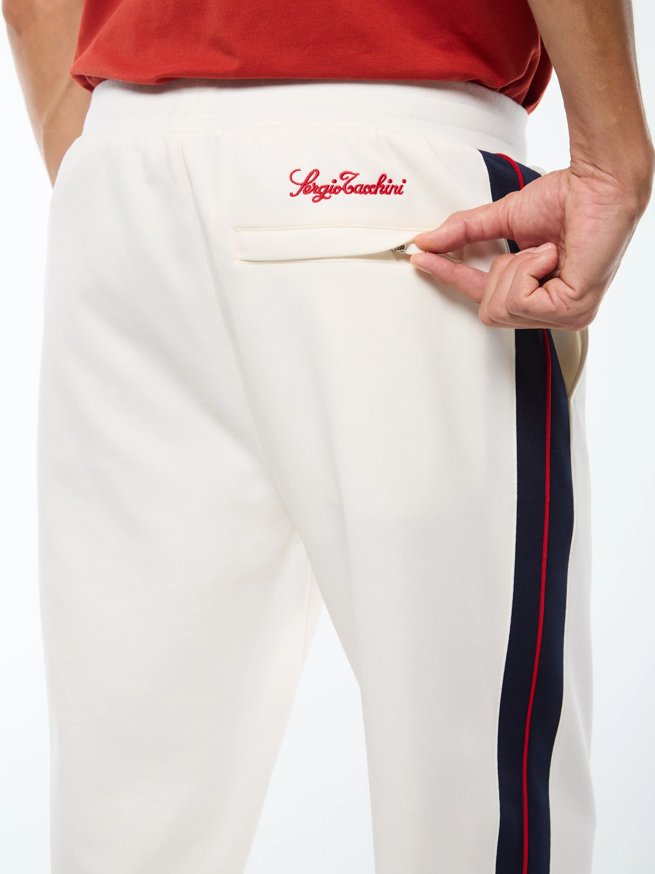 Semplice Track Pant-Gardenia - Image 3
