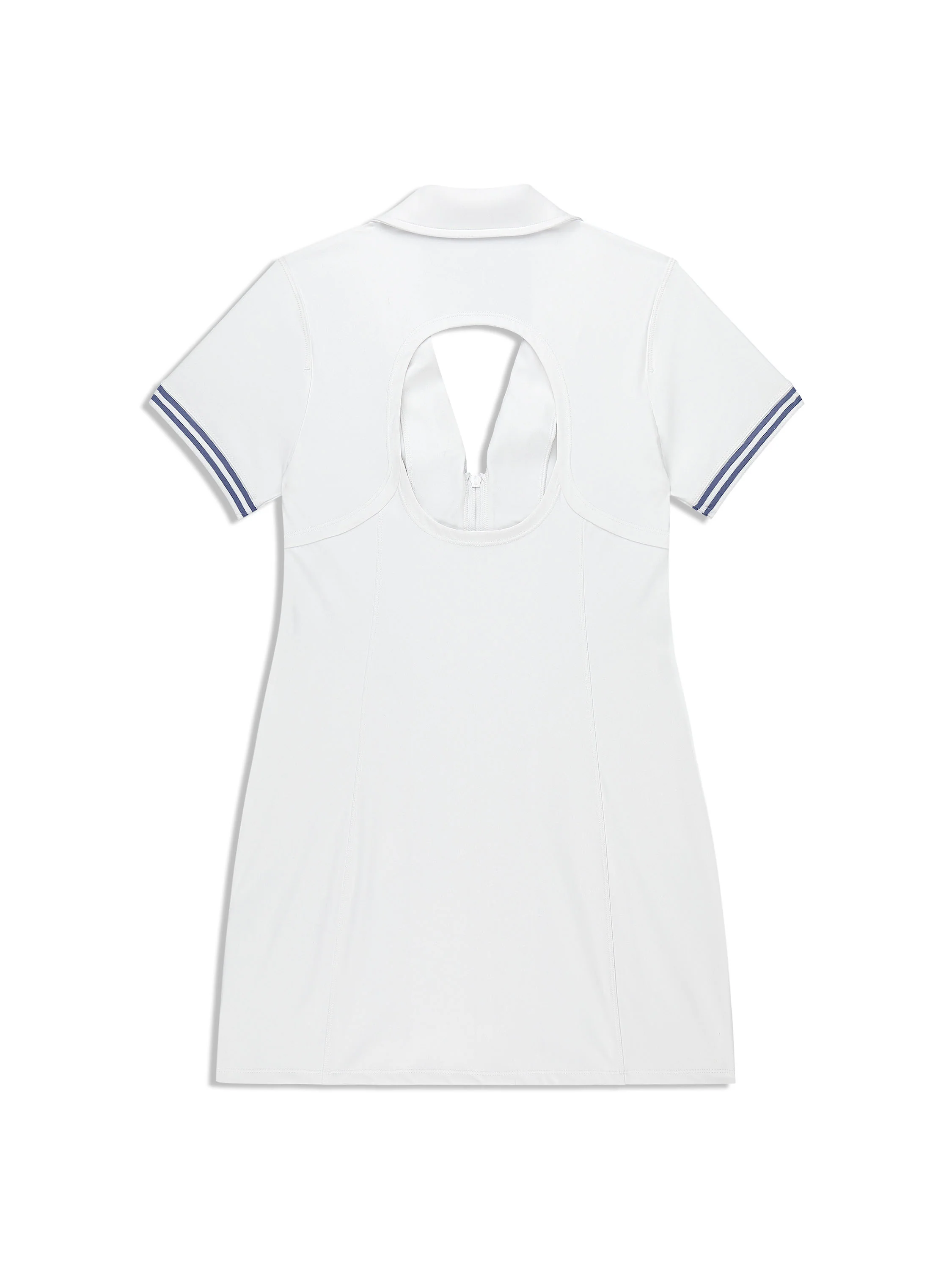 Silvia Dress- Brilliant White - Image 5