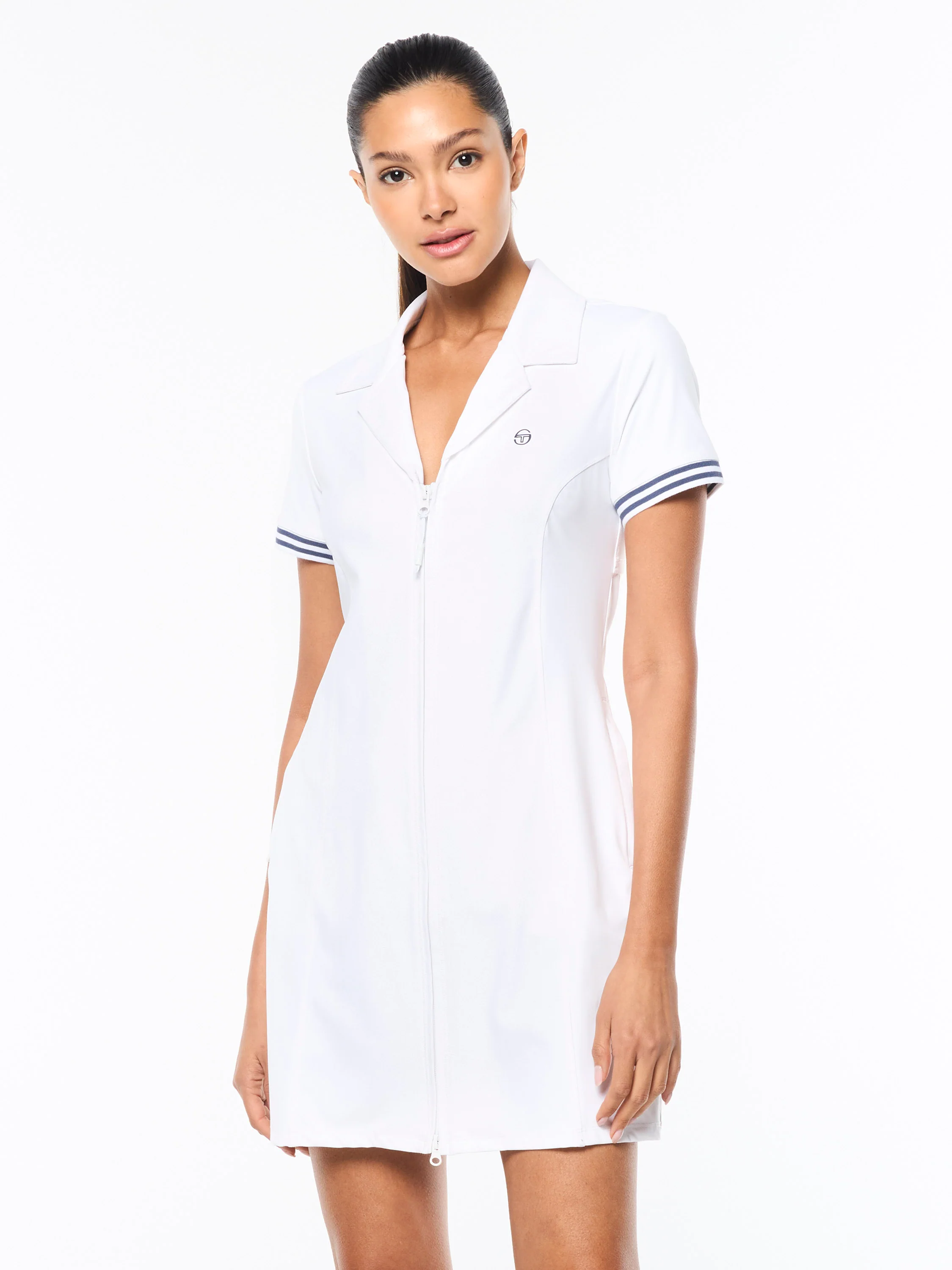 Silvia Dress- Brilliant White - Image 6