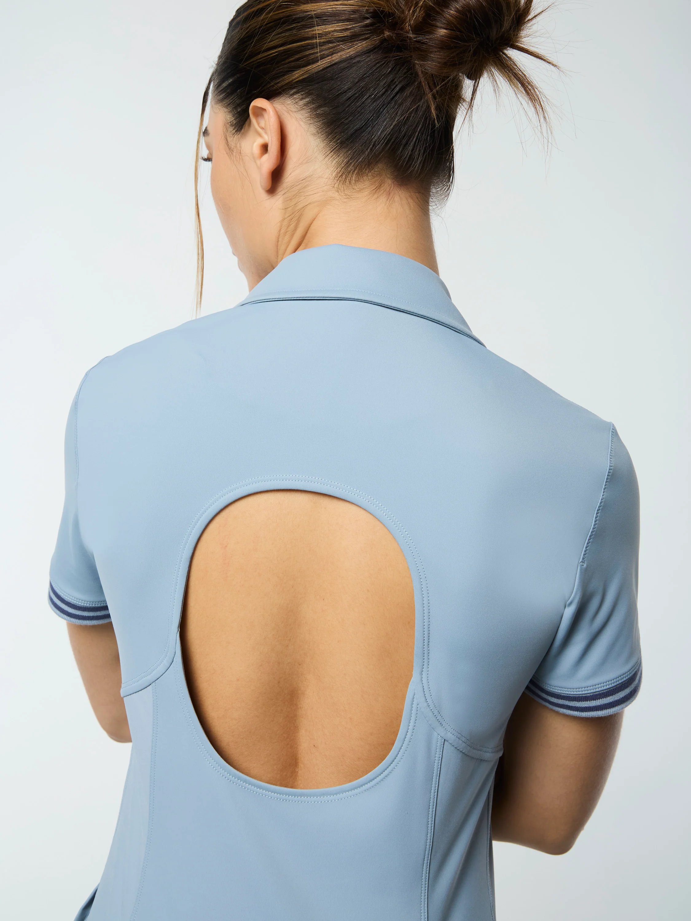 Silvia Dress- Faded Denim - Image 4