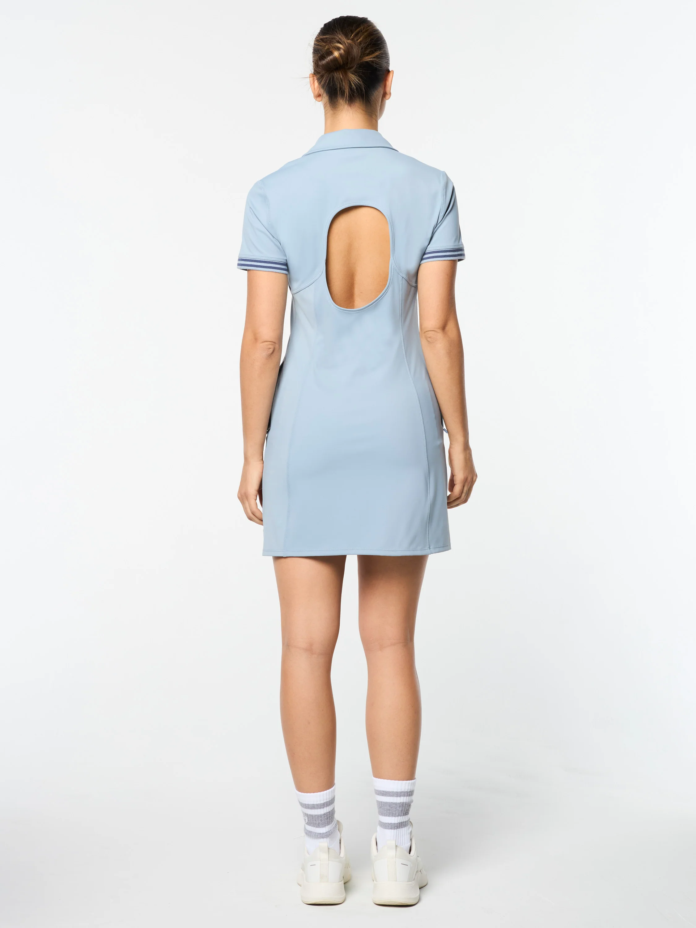 Silvia Dress- Faded Denim - Image 9