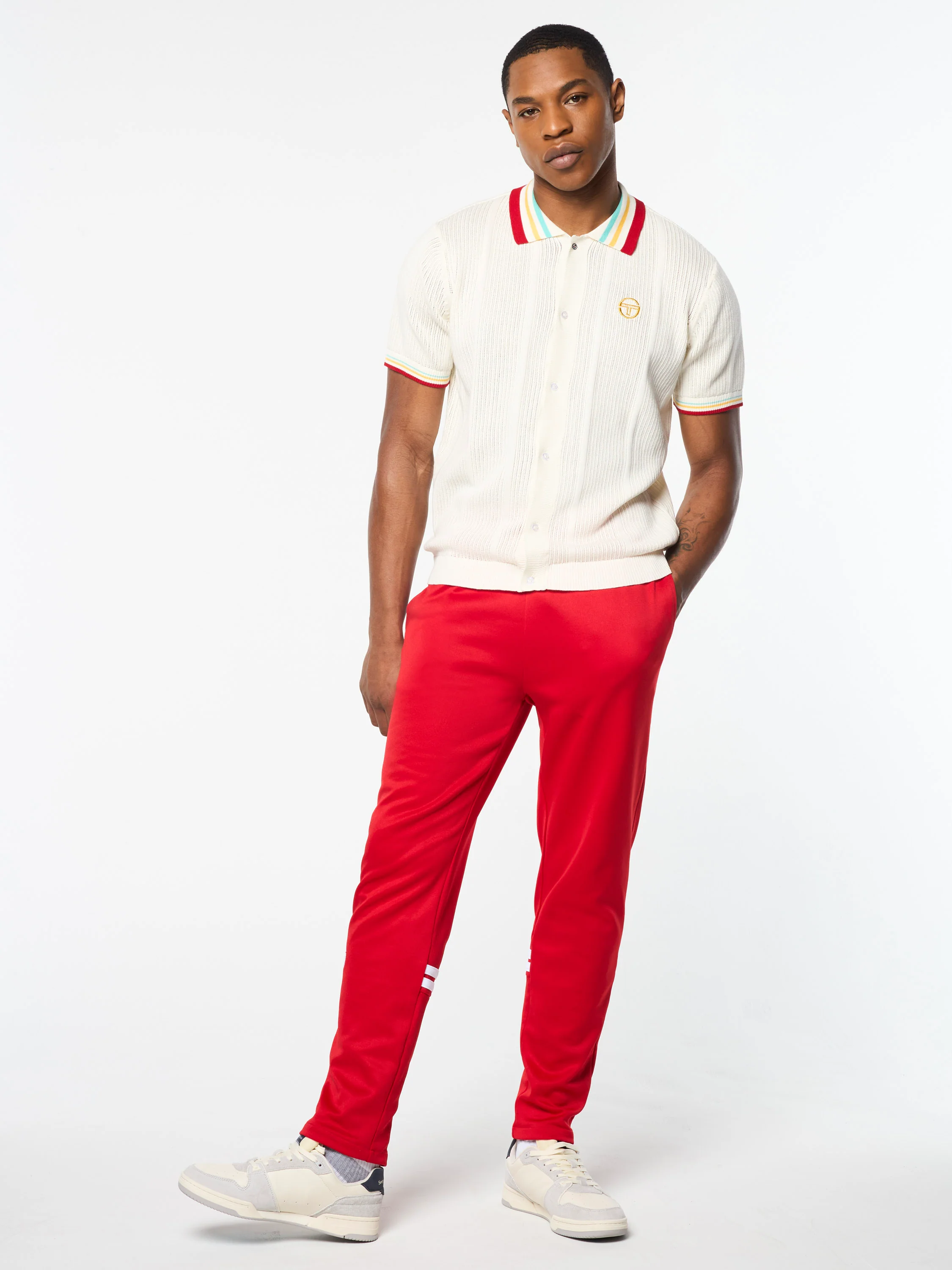 Slice Polo- Gardenia/ Gold - Image 4