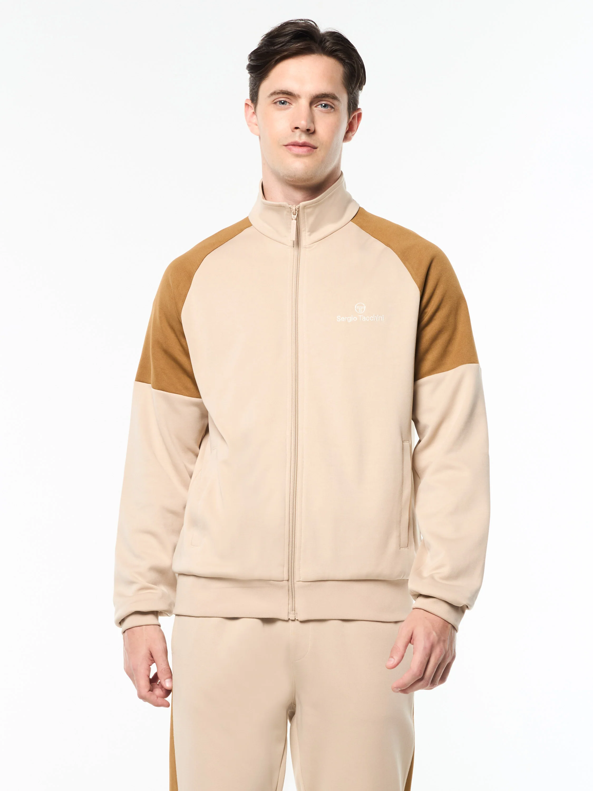 Spacco Track Jacket- Humus