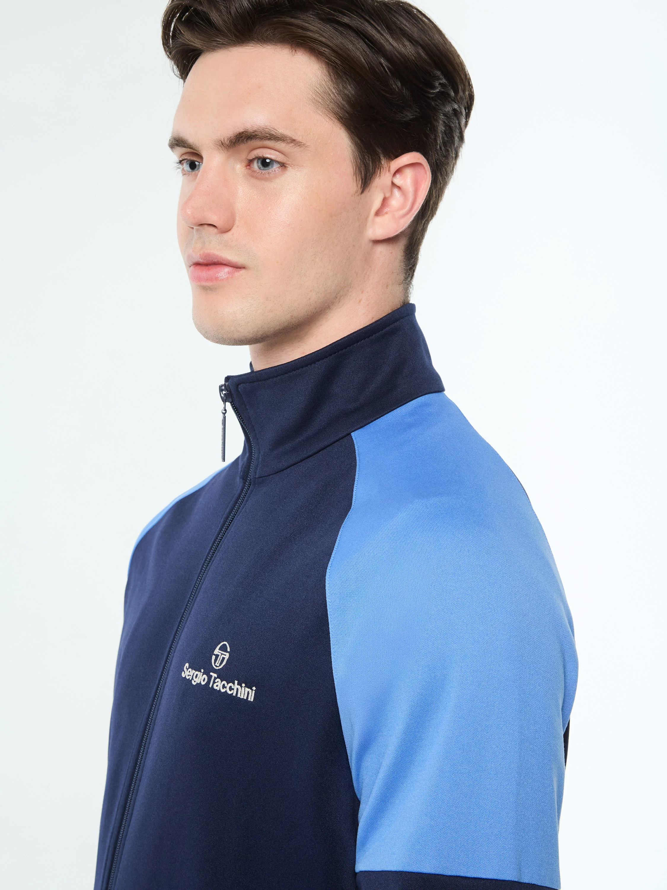 Spacco Track Jacket- Maritime Blue - Image 8