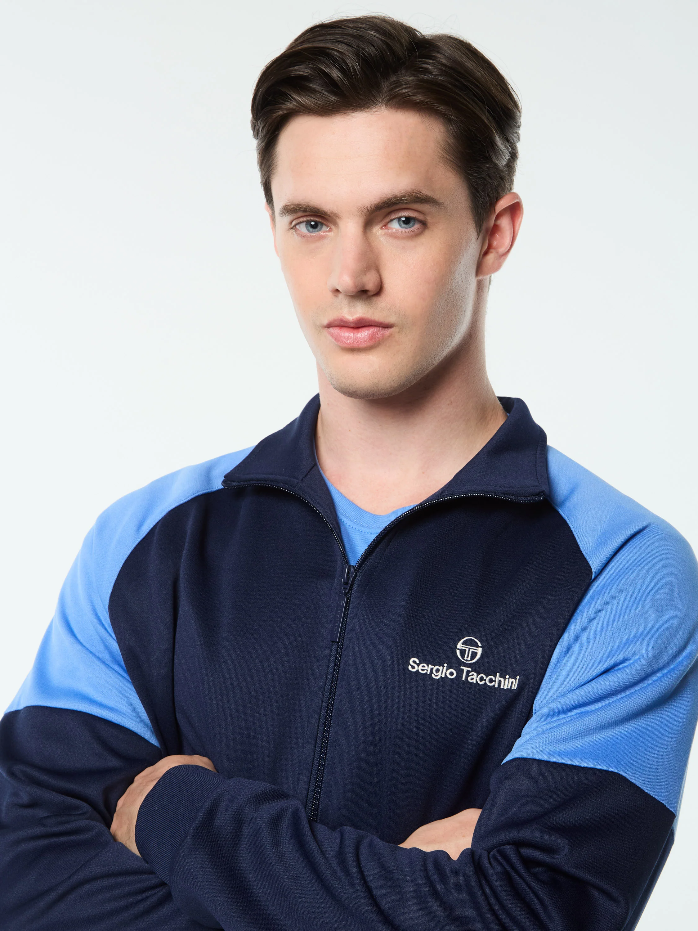 Spacco Track Jacket- Maritime Blue - Image 9