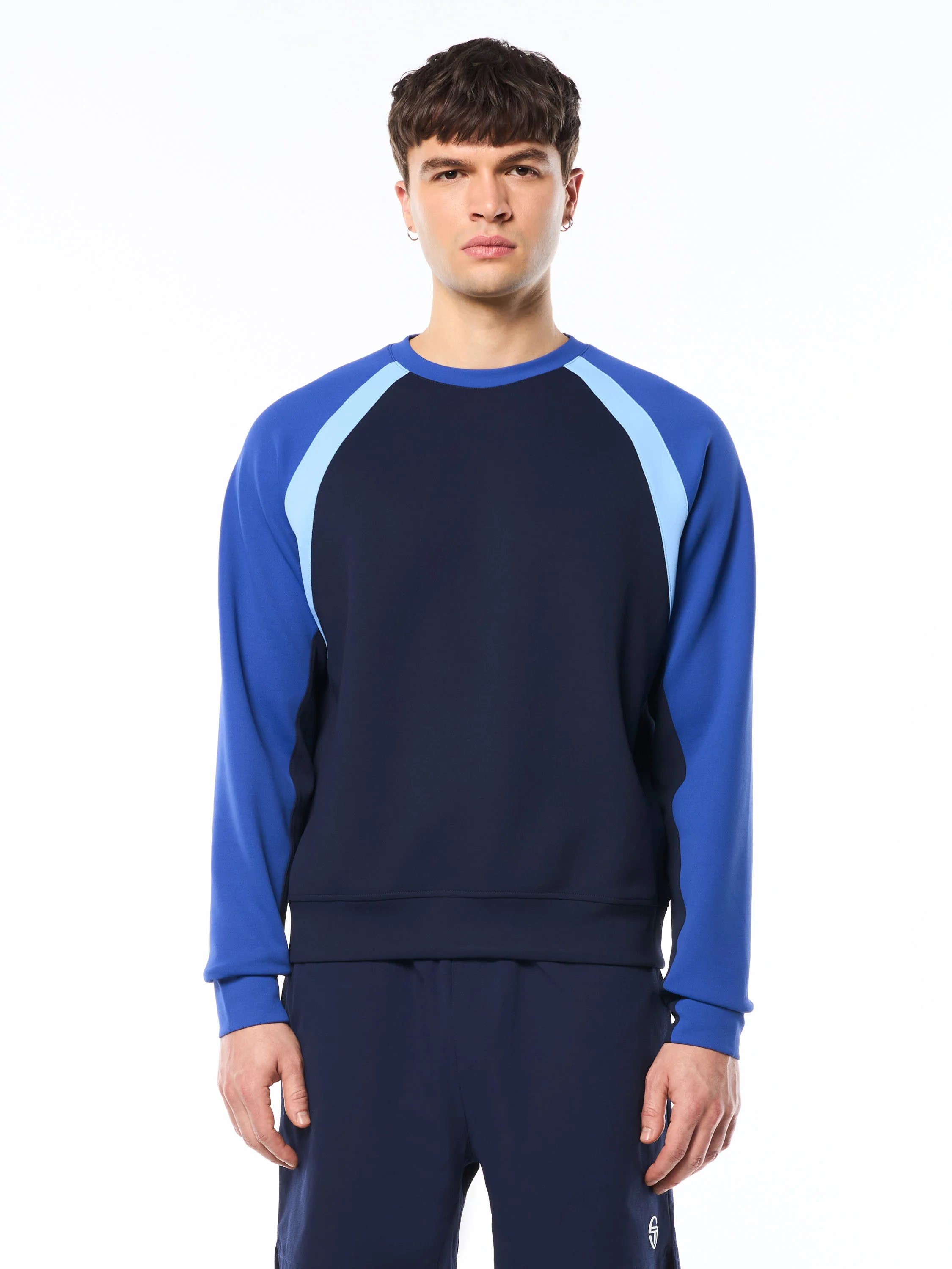 Sportivo Crewneck-Maritime Blue