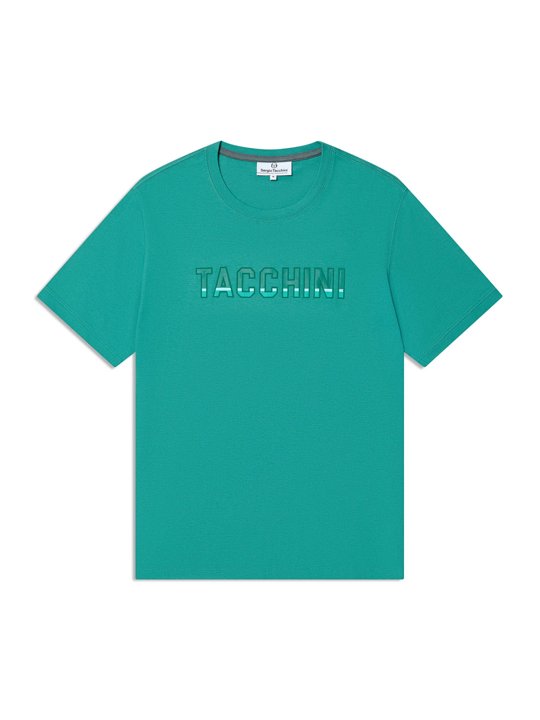 Strisce T-Shirt-Bottle Green - Image 6