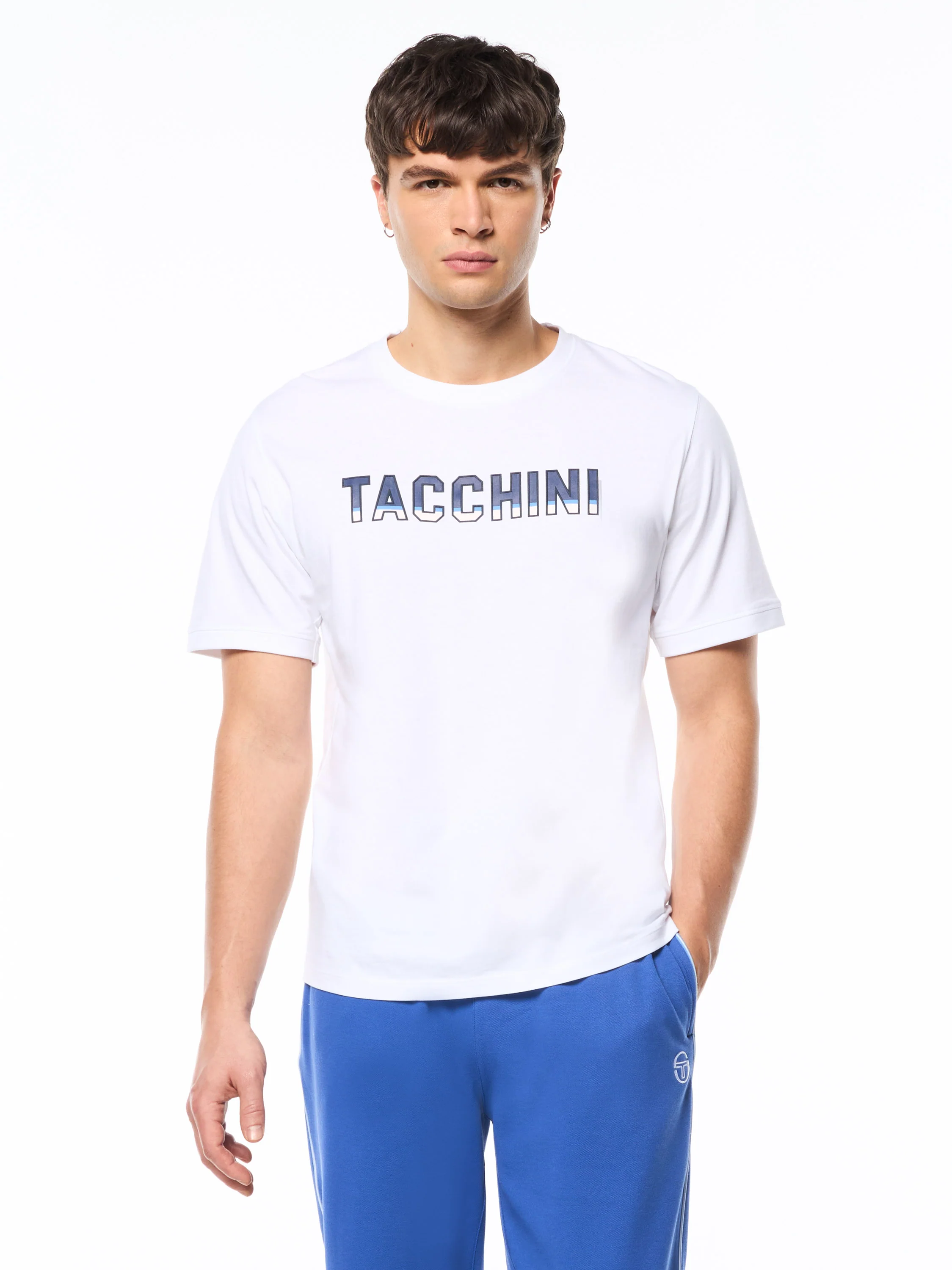 Strisce T-Shirt-Brilliant White