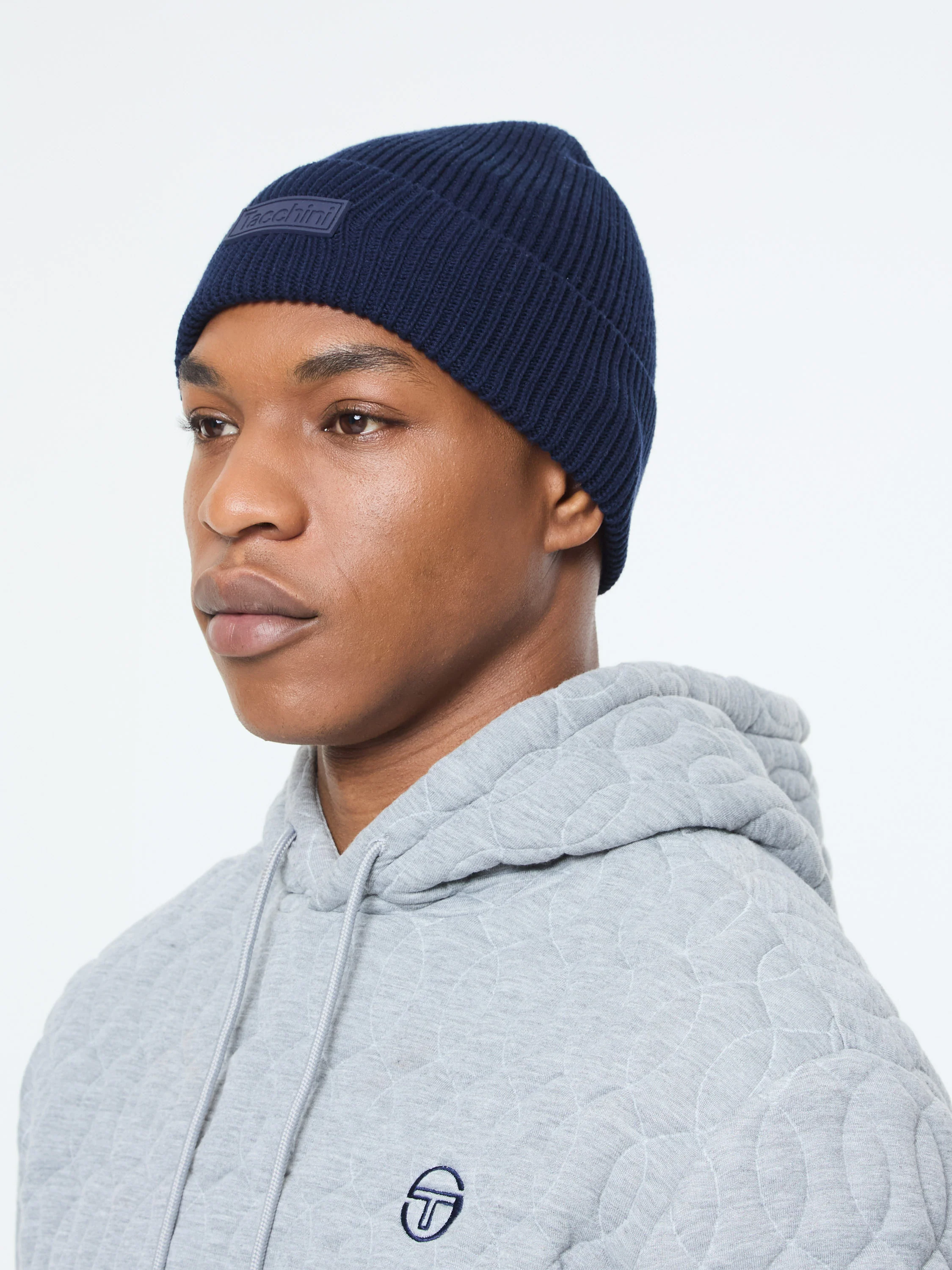 Tacchini Beanie- Maritime Blue - Image 3