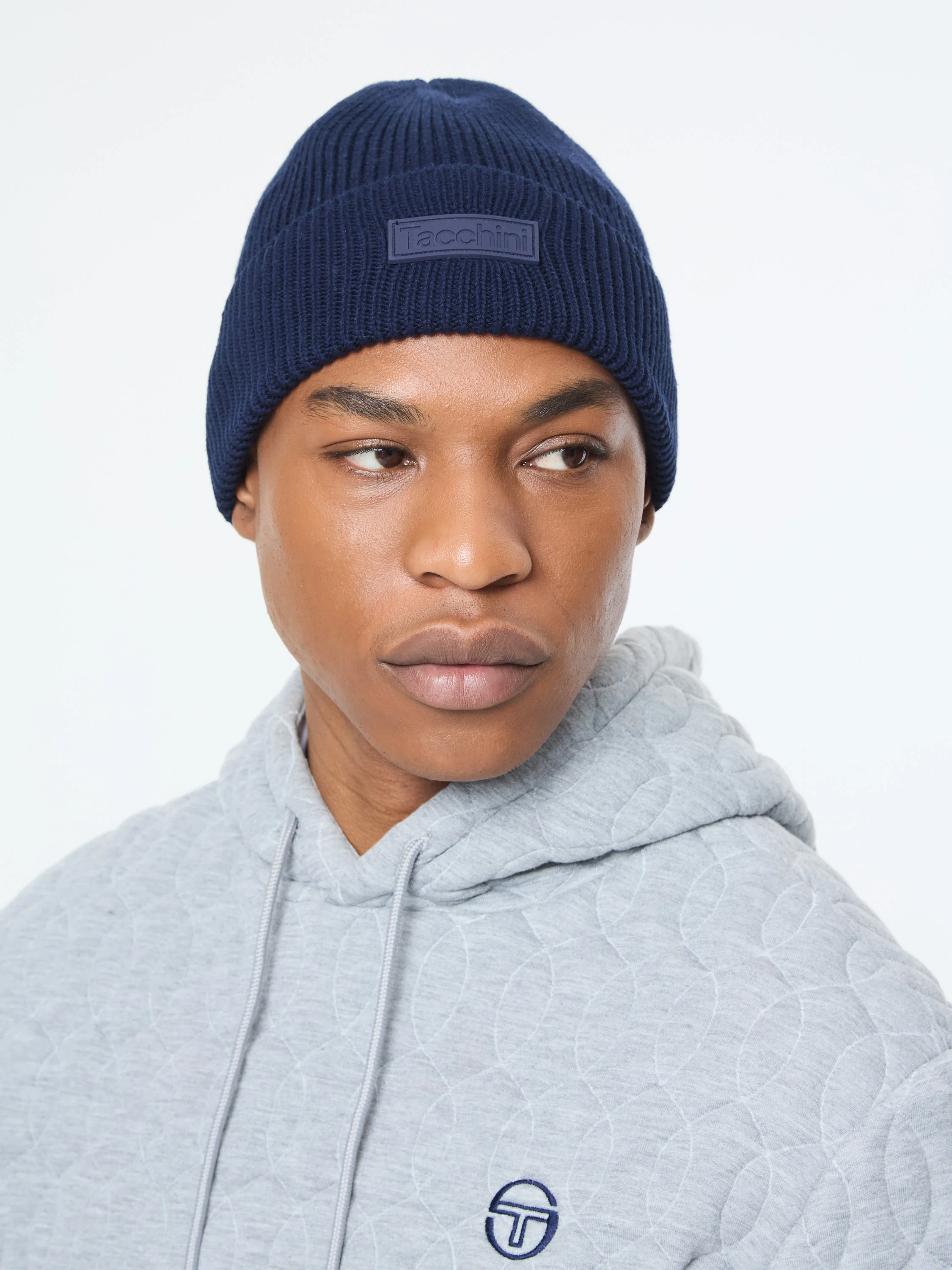 Tacchini Beanie- Maritime Blue - Image 5