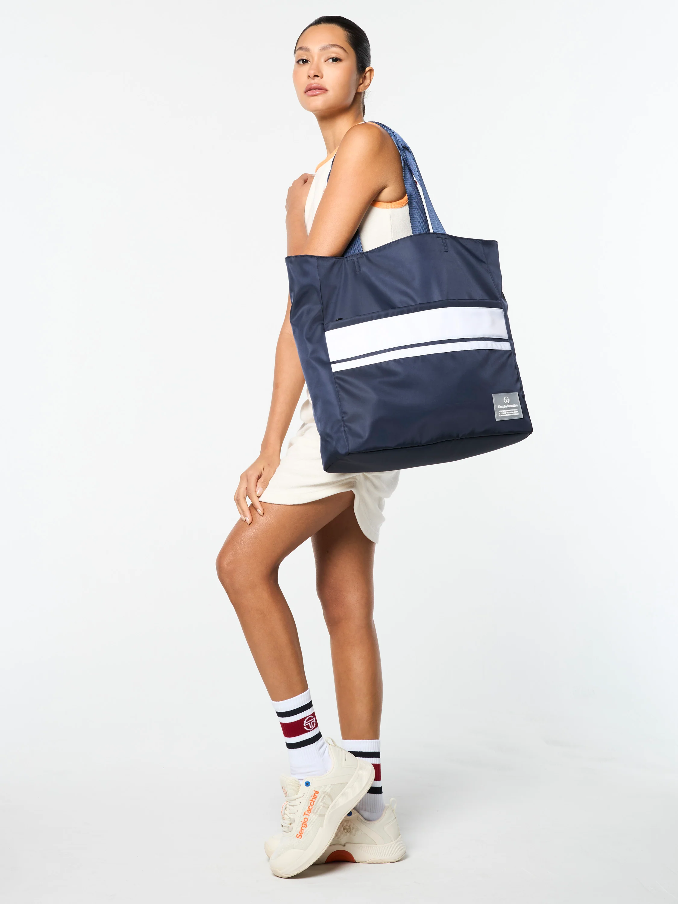 Tennis Tote- Maritime Blue - Image 3