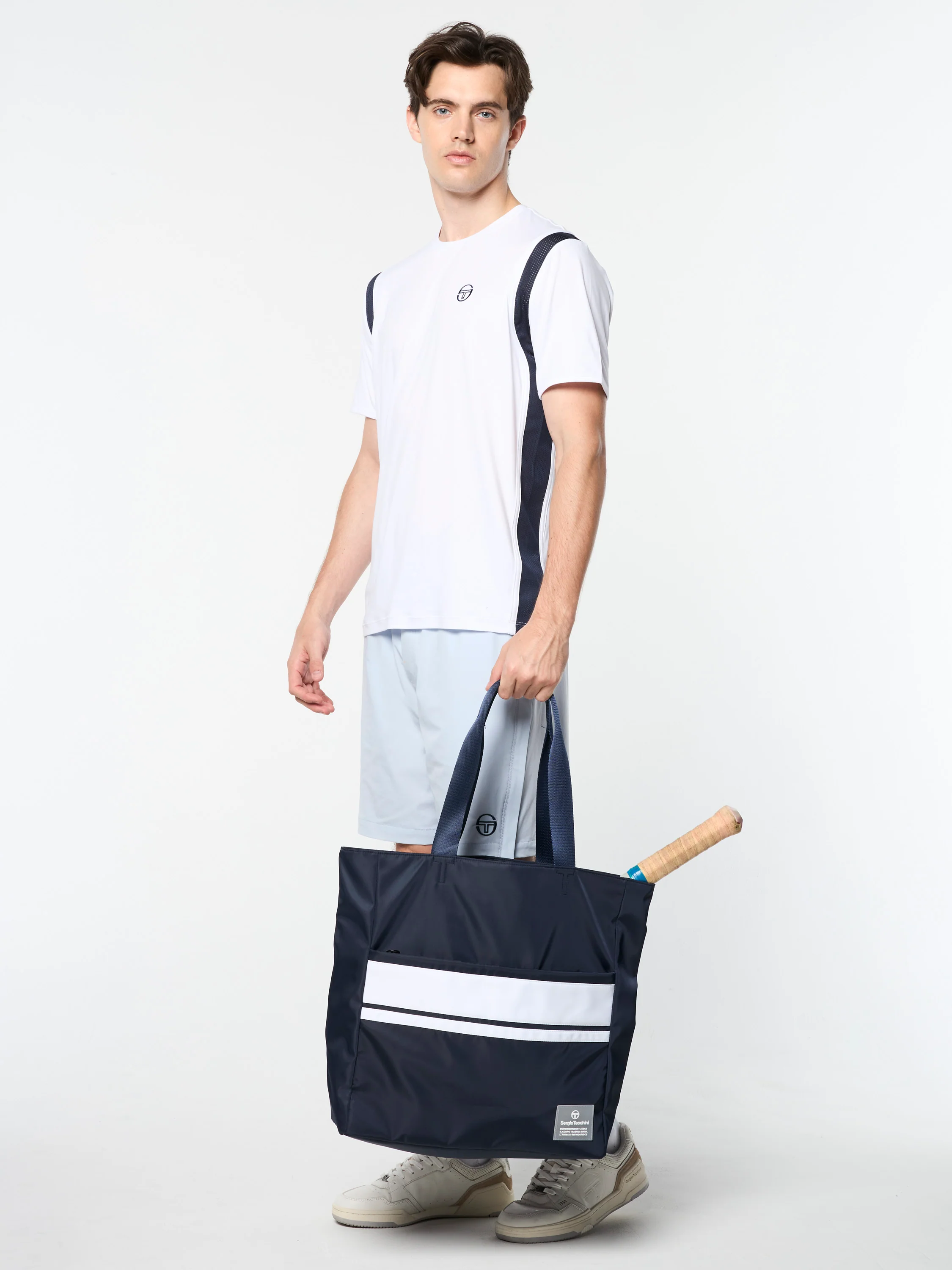 Tennis Tote- Maritime Blue - Image 4