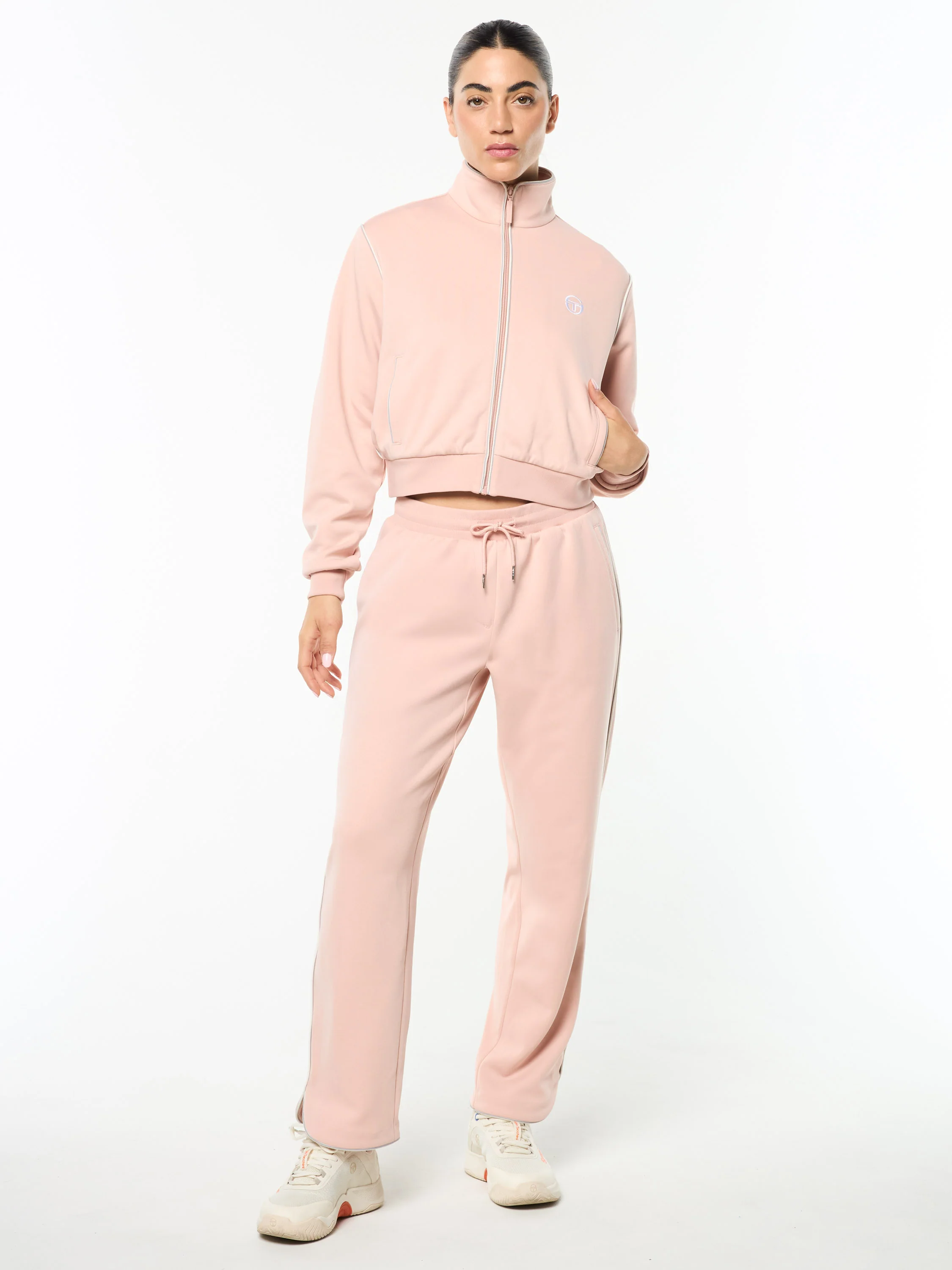Terina Track Jacket- Evening Sand - Image 3