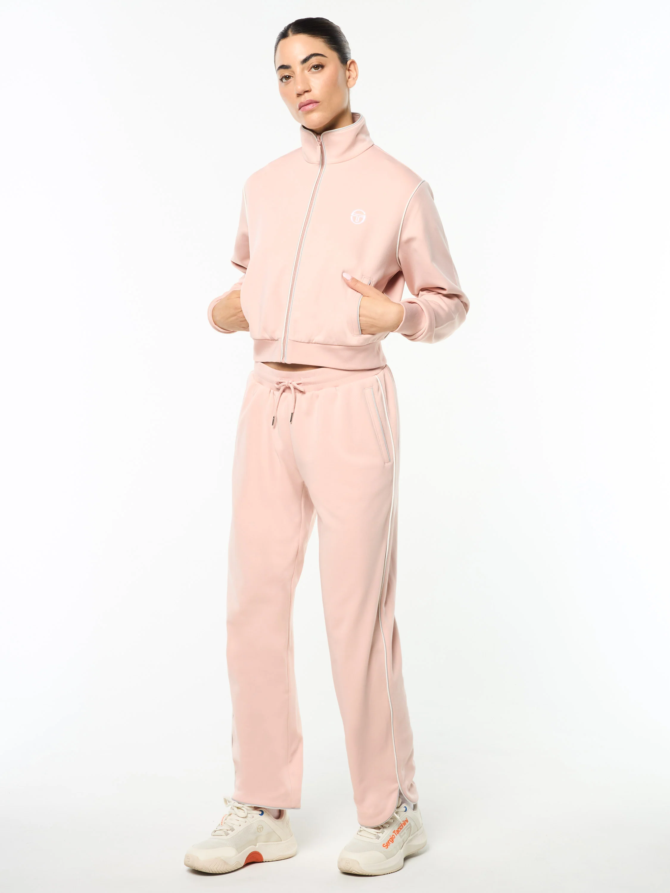 Terina Track Jacket- Evening Sand - Image 4
