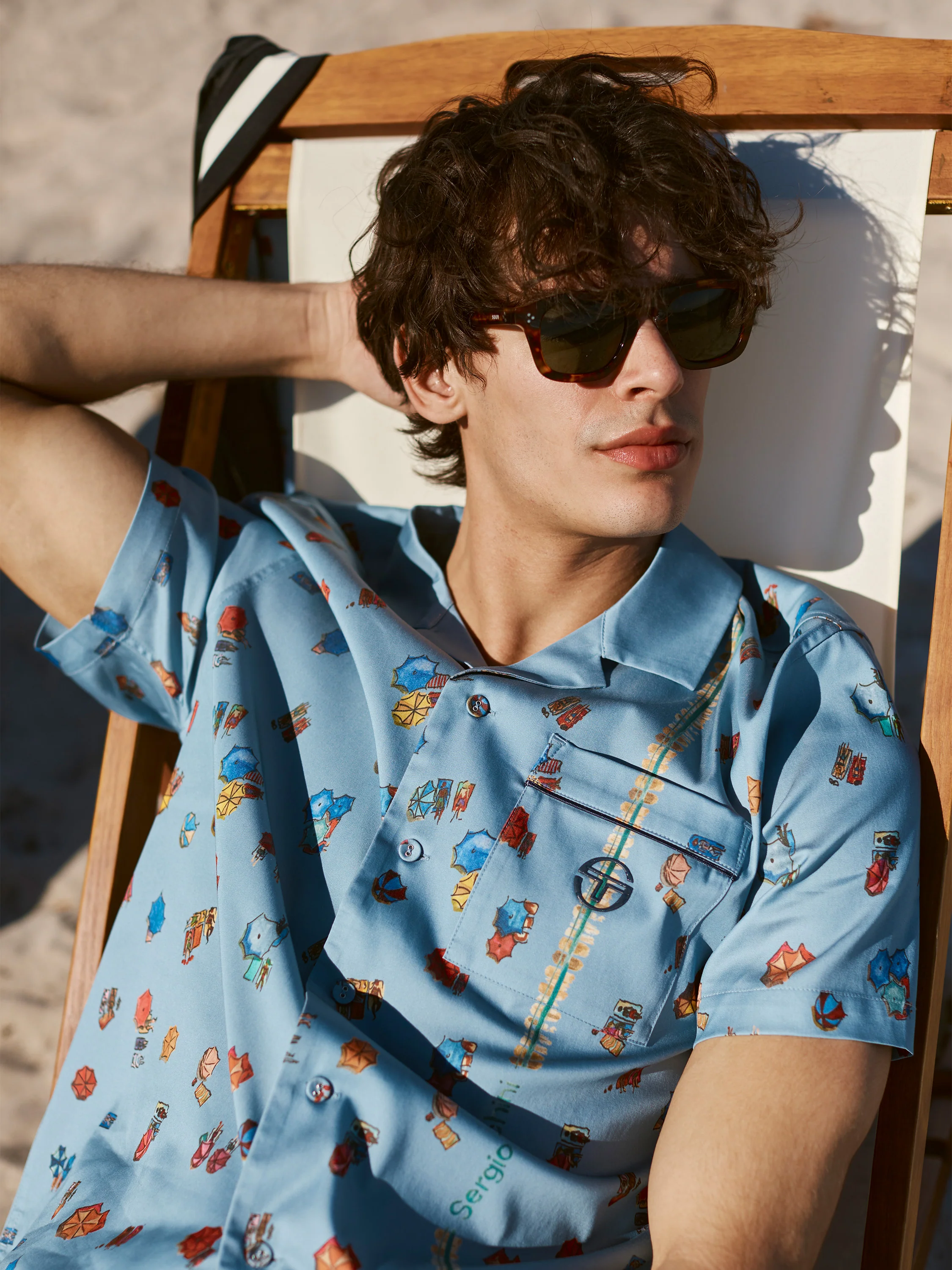 Tosca Cabana Shirt- Faded Denim - Image 3