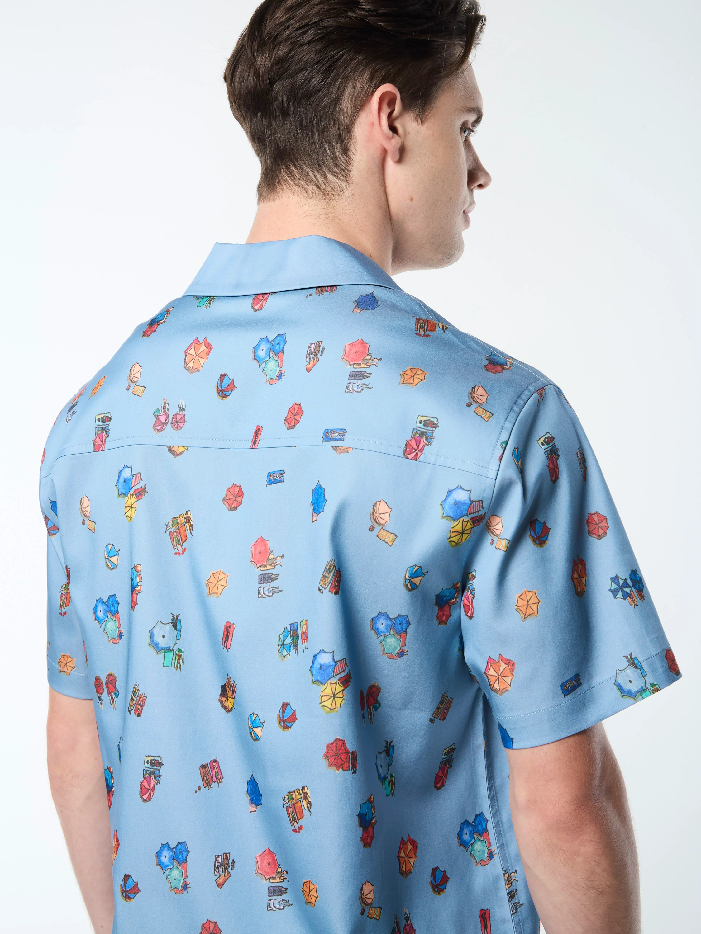 Tosca Cabana Shirt- Faded Denim - Image 8