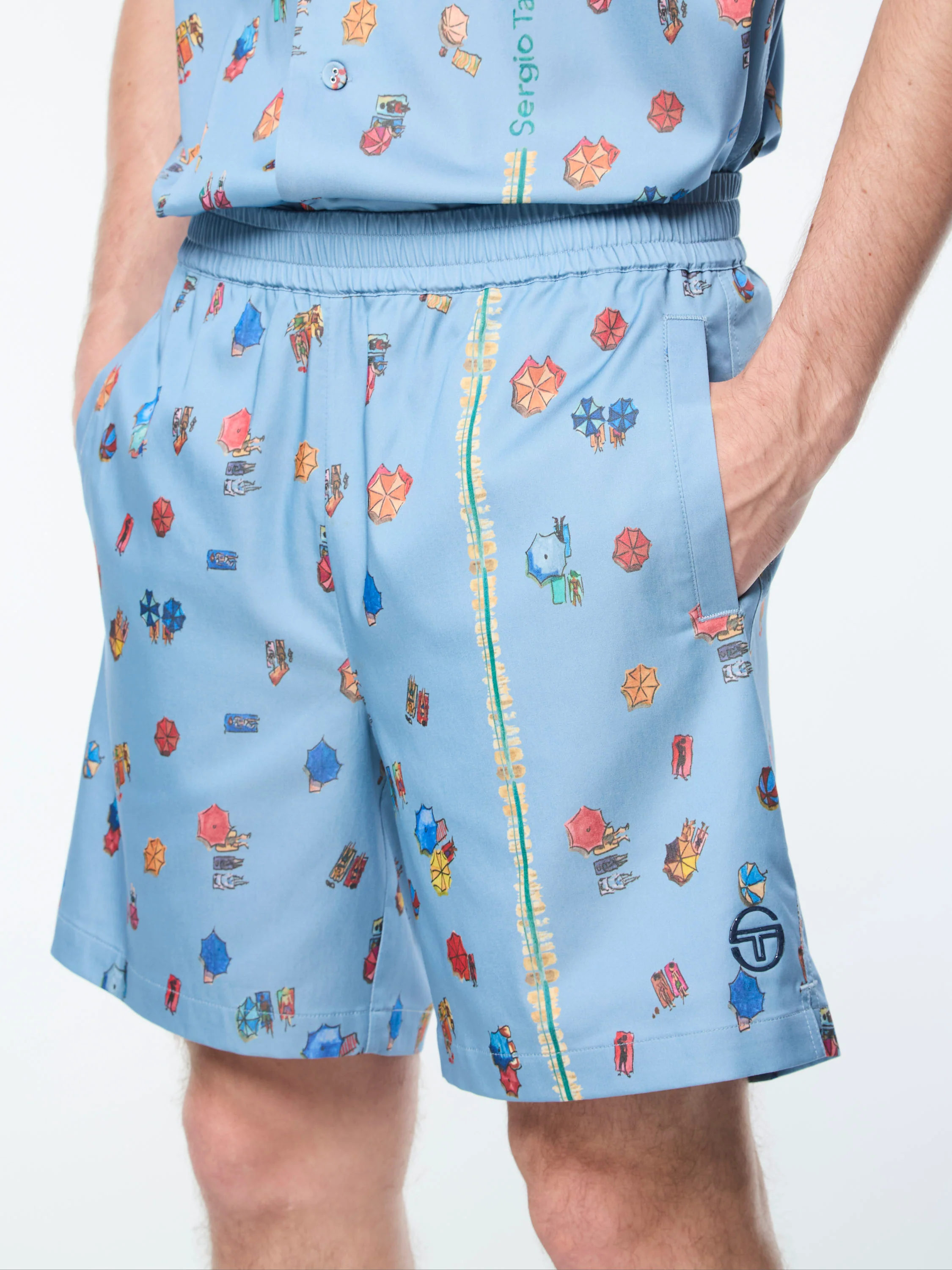 Tosca Cabana Short- Faded Denim - Image 3