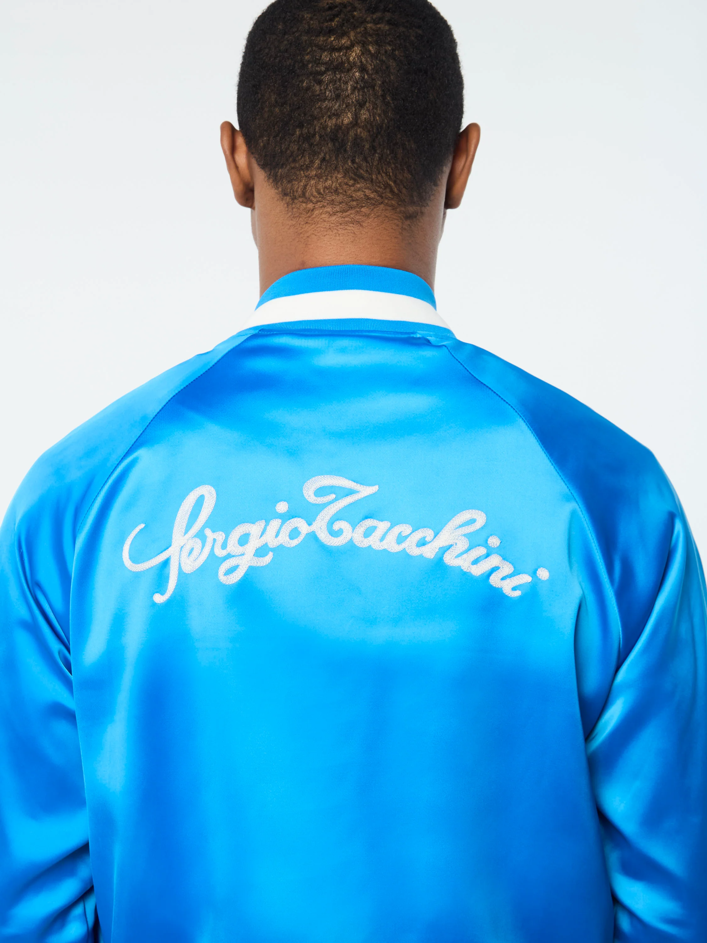 Tosca Varsity Jacket- French Blue - Image 3