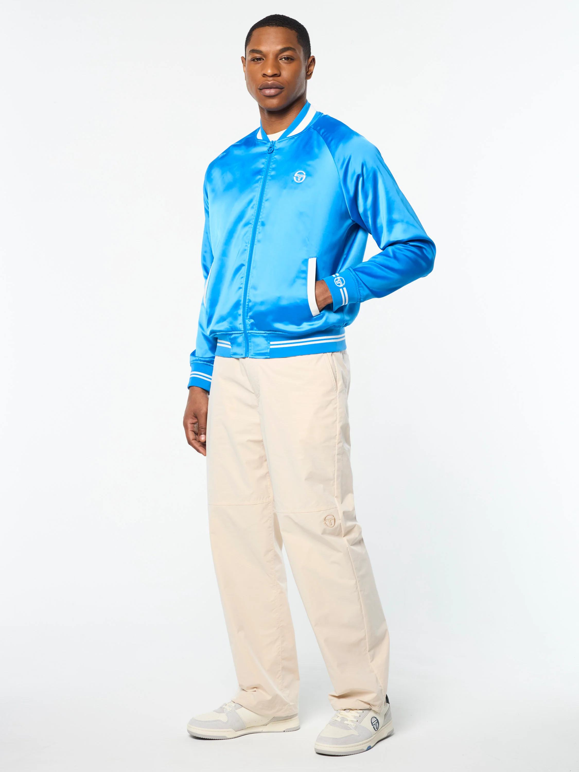Tosca Varsity Jacket- French Blue - Image 9