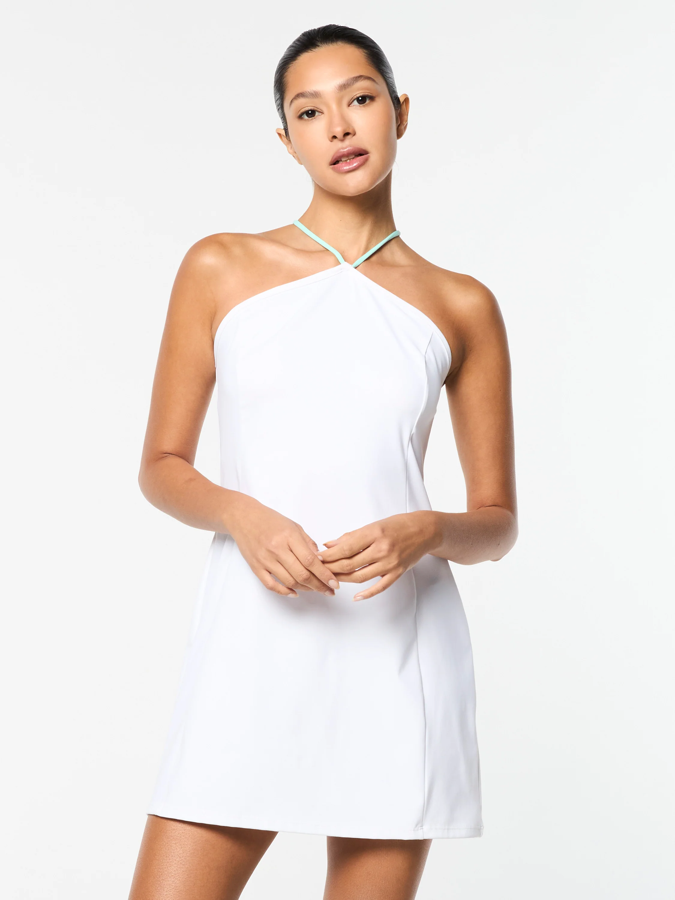 Verona Dress- Brilliant White - Image 8