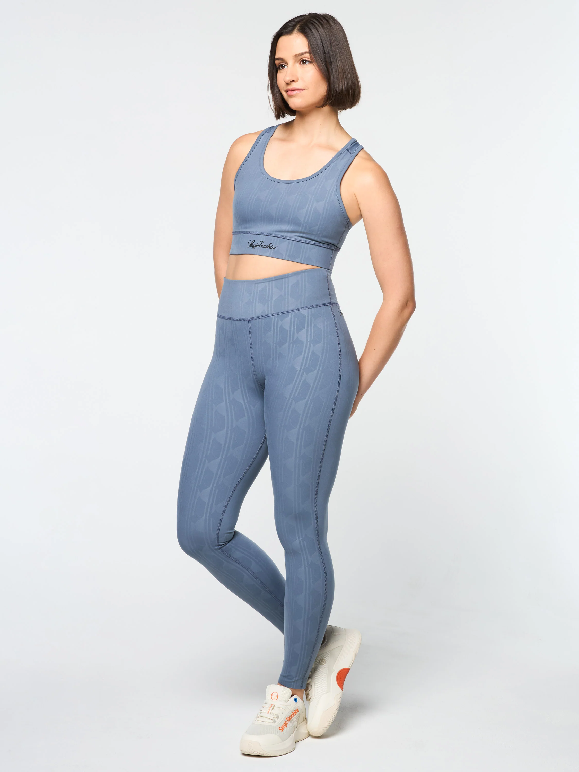 Viano Printed Sports Bra- Grisaille - Image 6
