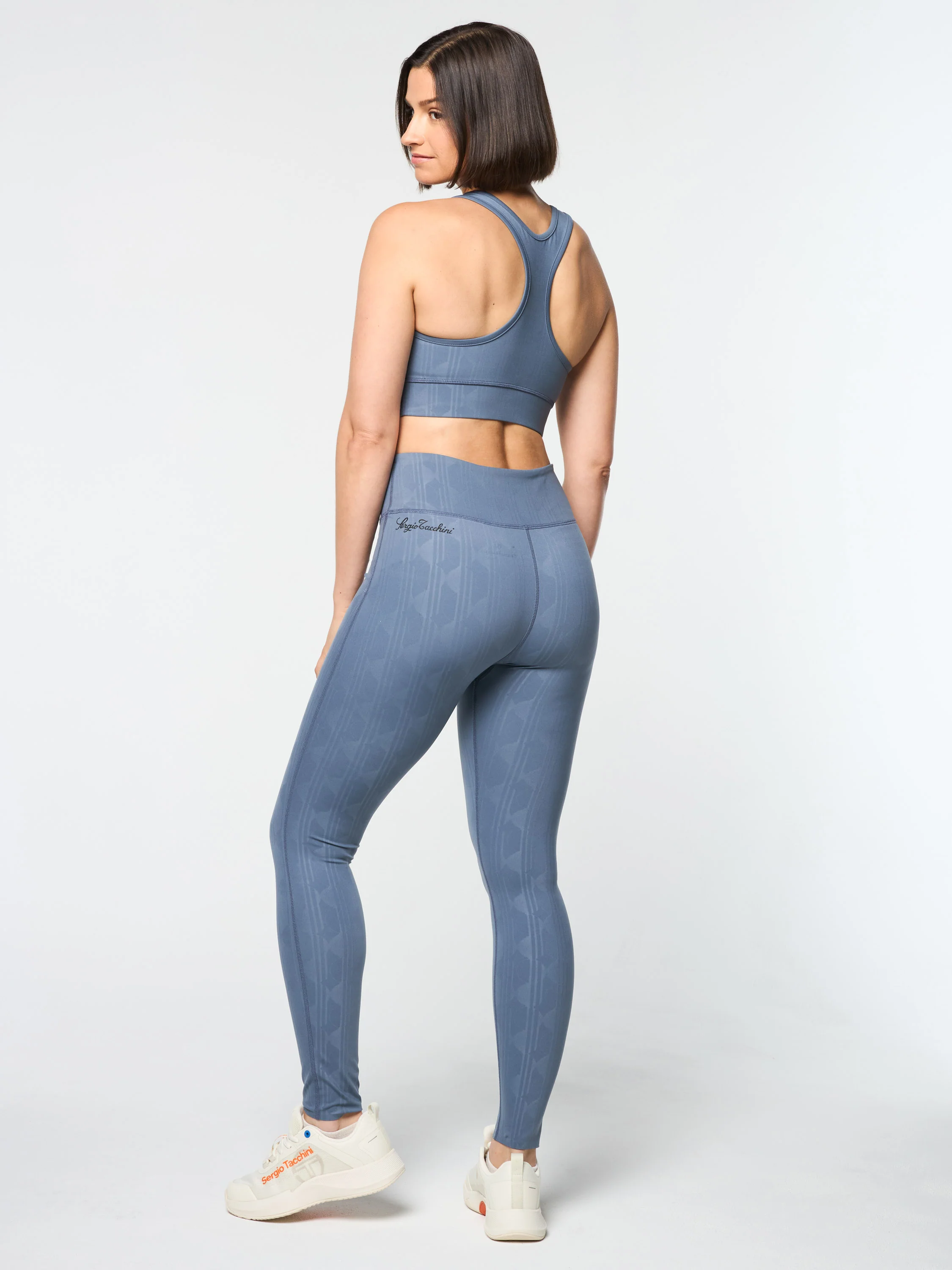 Viano Printed Sports Bra- Grisaille - Image 8