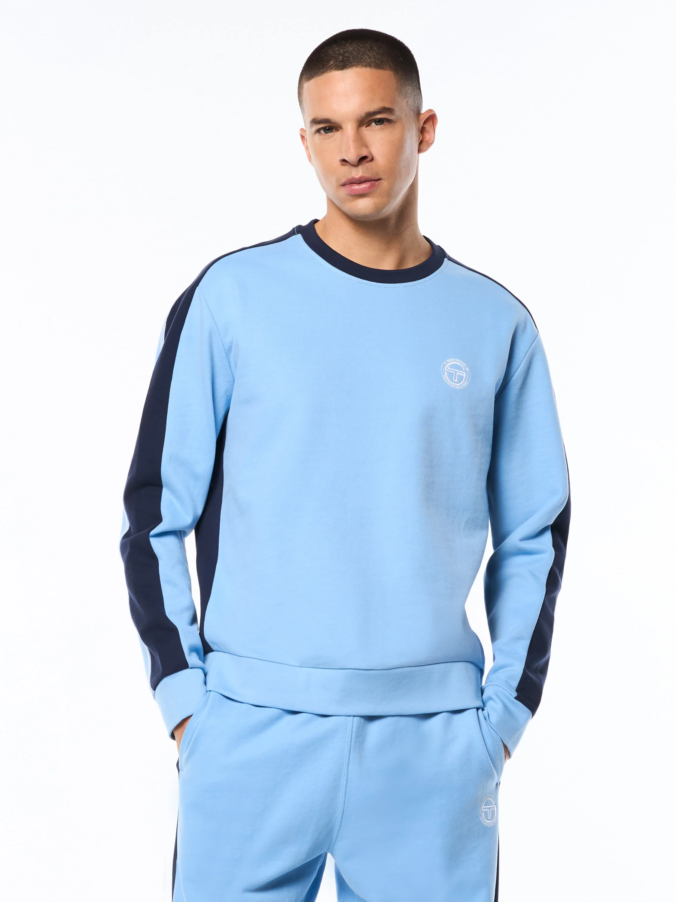 Volo Crewneck-Della Robbia Blue
