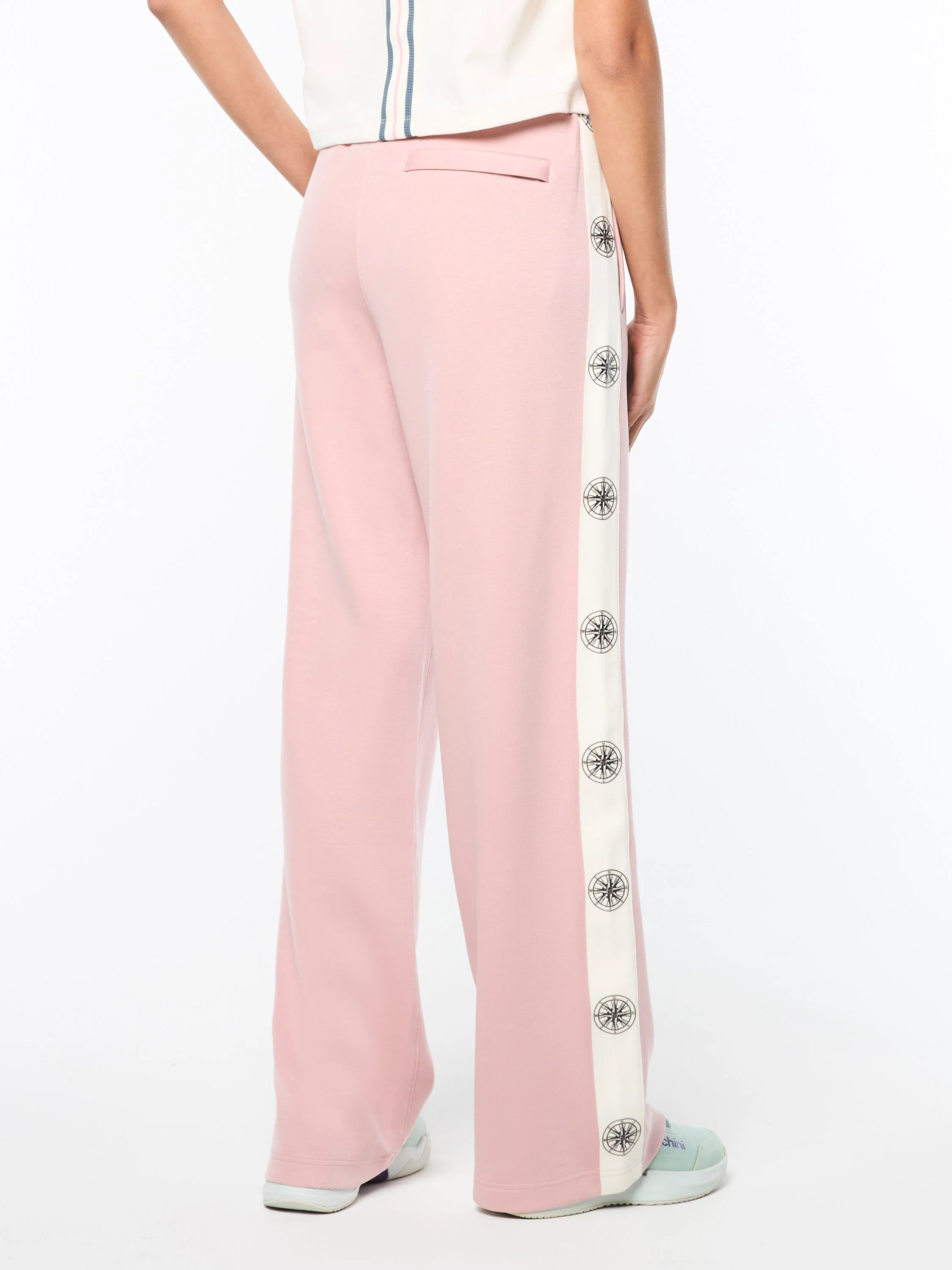 Women's Bussola Track Pant- Pale Mauve - Image 5