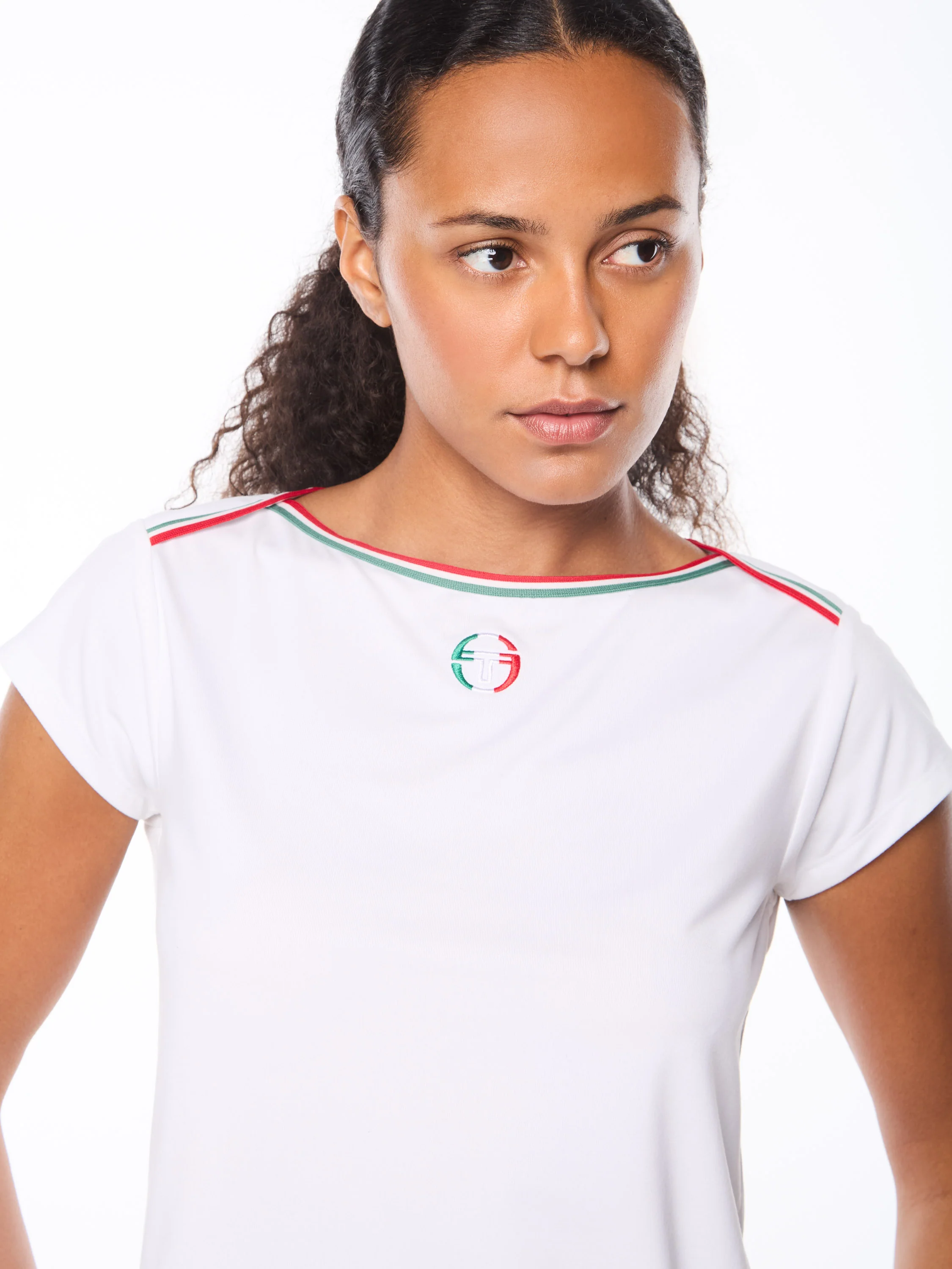 Women's Eredita T-Shirt-Brilliant White - Image 6