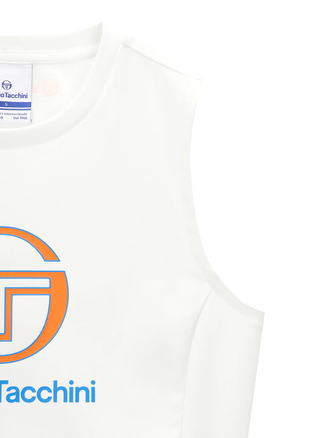 Women's Sleeveless T-Shirt- Off White - Image 4